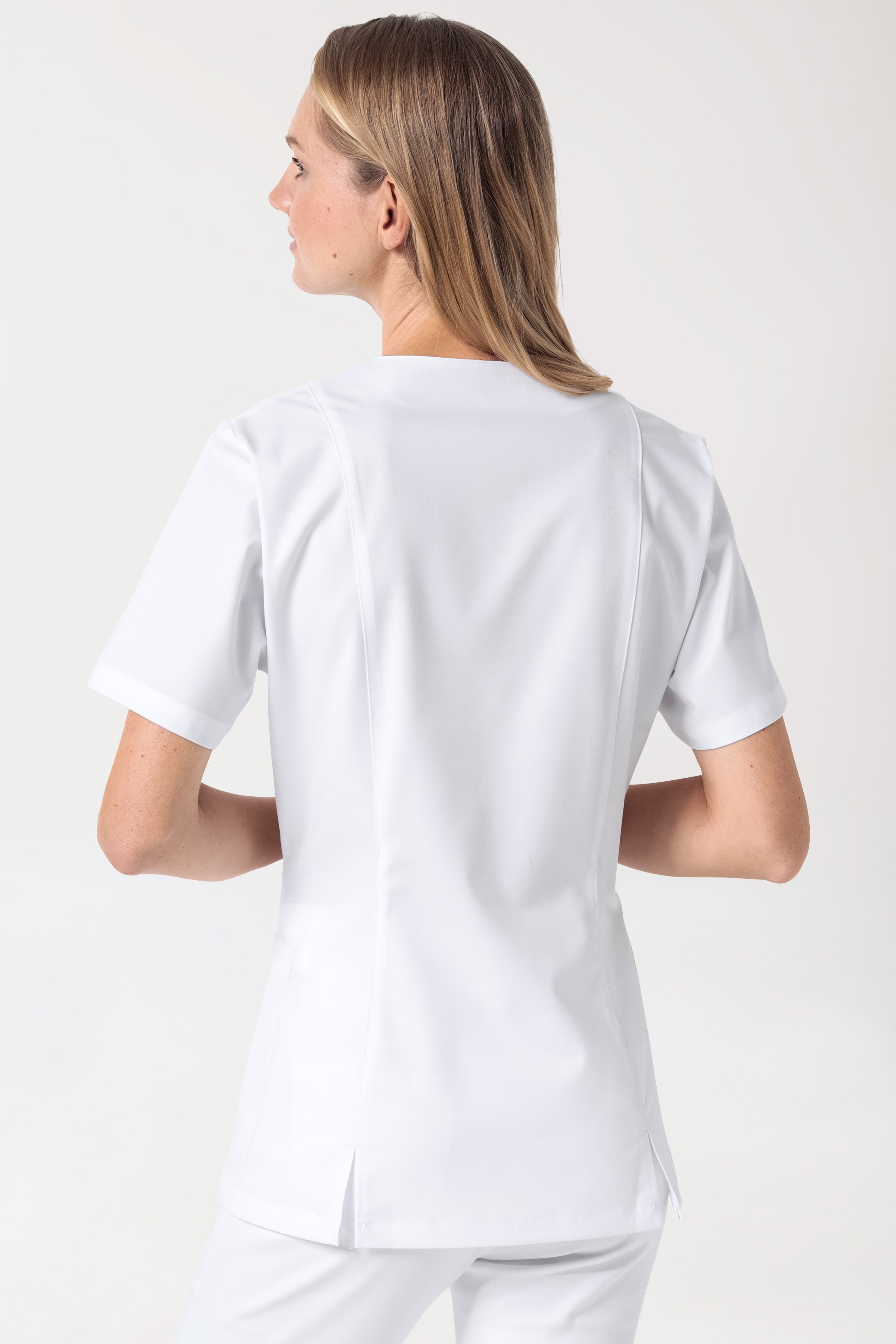 Schlupfkasack Damen - Stretch weiß