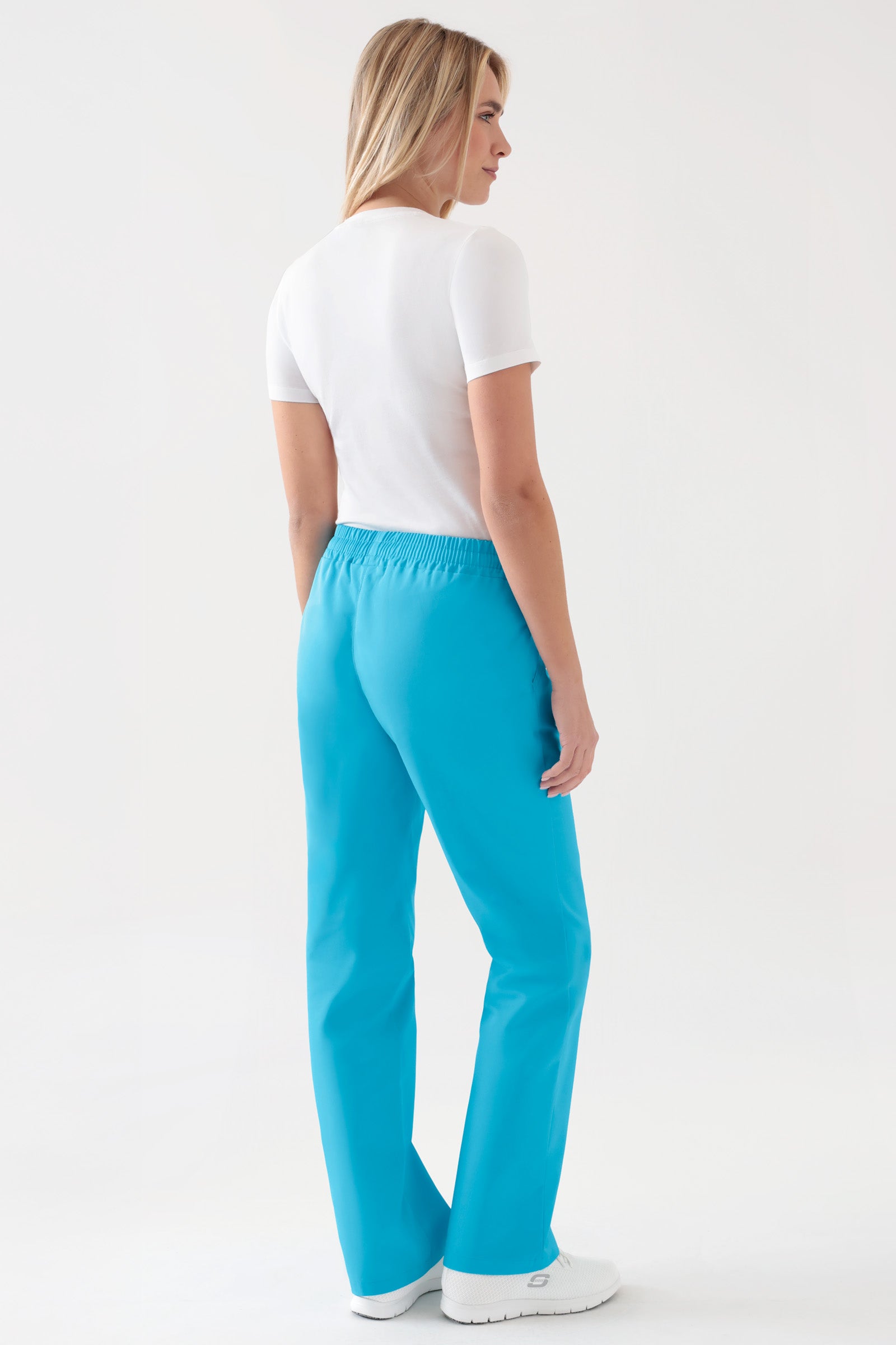 JUST STRONG Hose Damen - Gummibund türkis