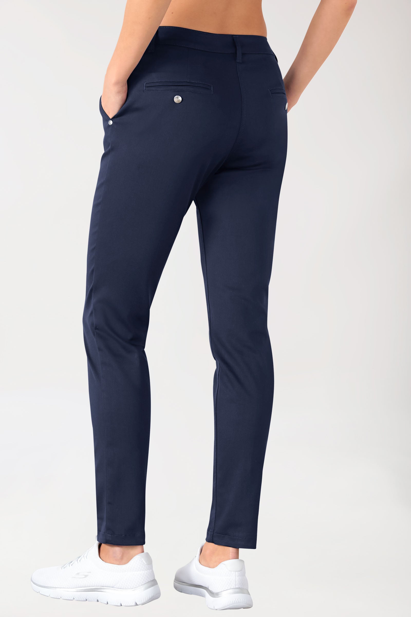 COMFY FLEX Hose Damen - Chino Style navy