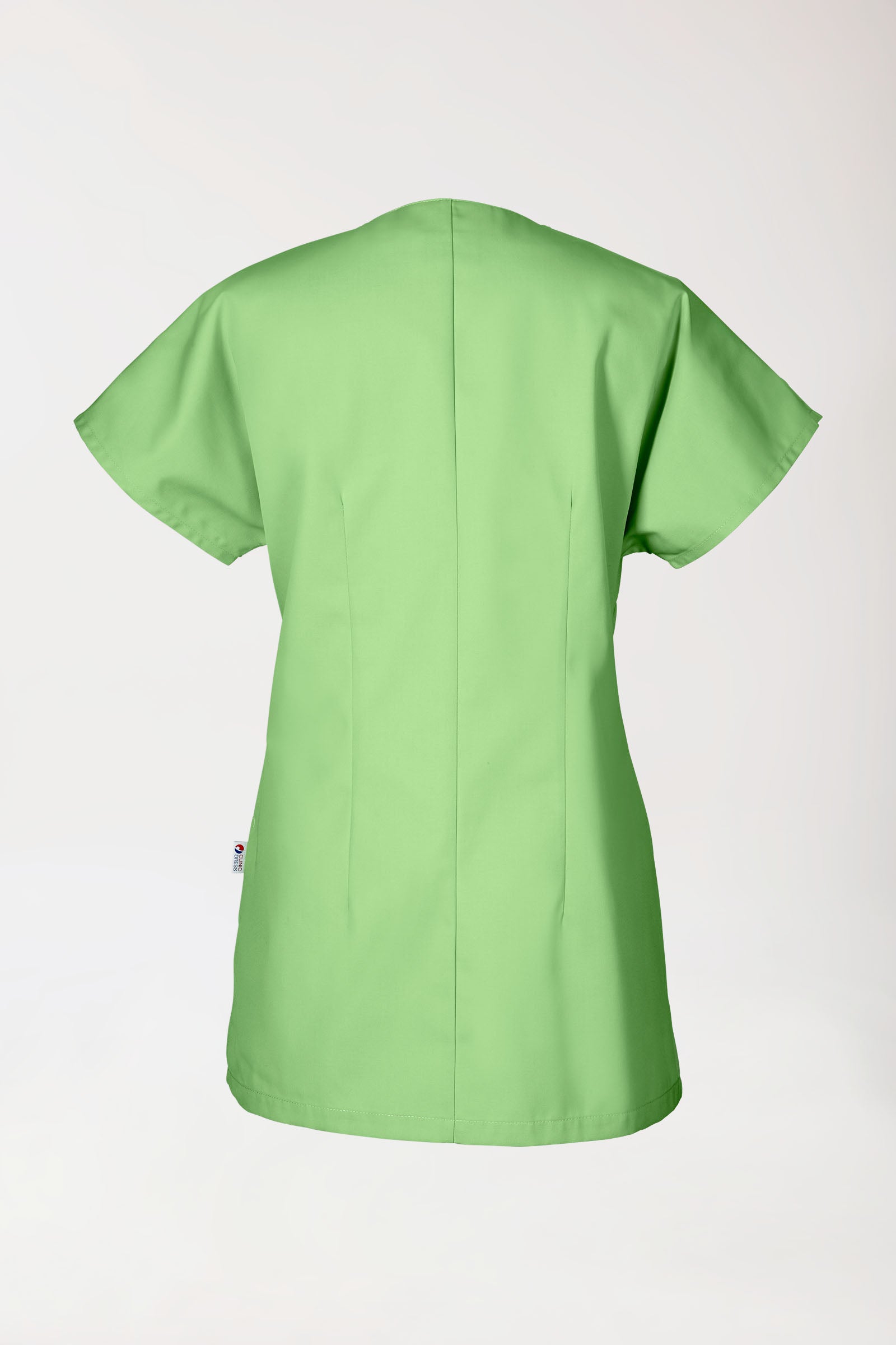 JUST STRONG Kasack Damen - durchgeknöpft apfelgrün