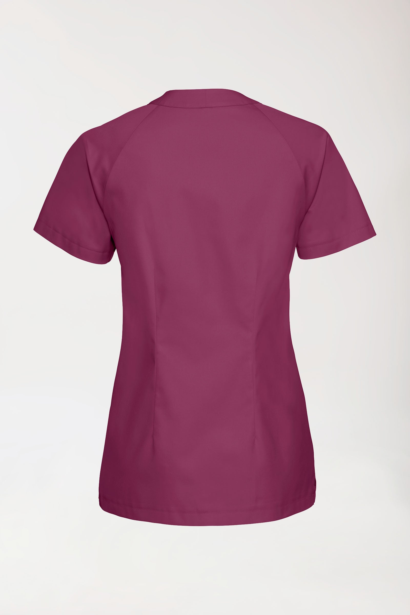 DER Kasack-Kasack Damen - V-Ausschnitt berry