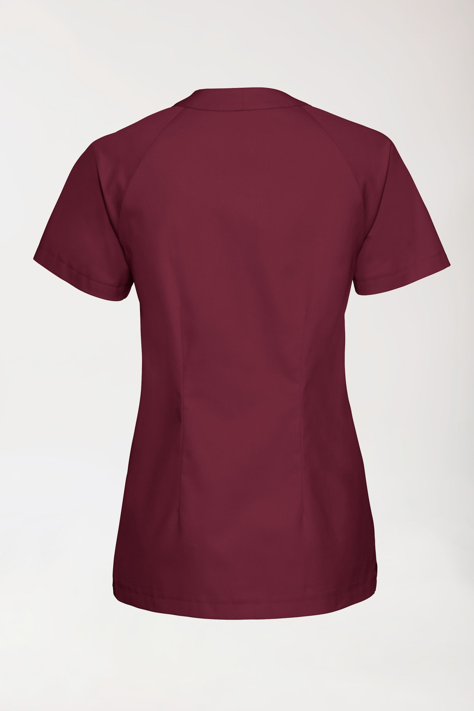 DER Kasack-Kasack Damen - V-Ausschnitt bordeaux