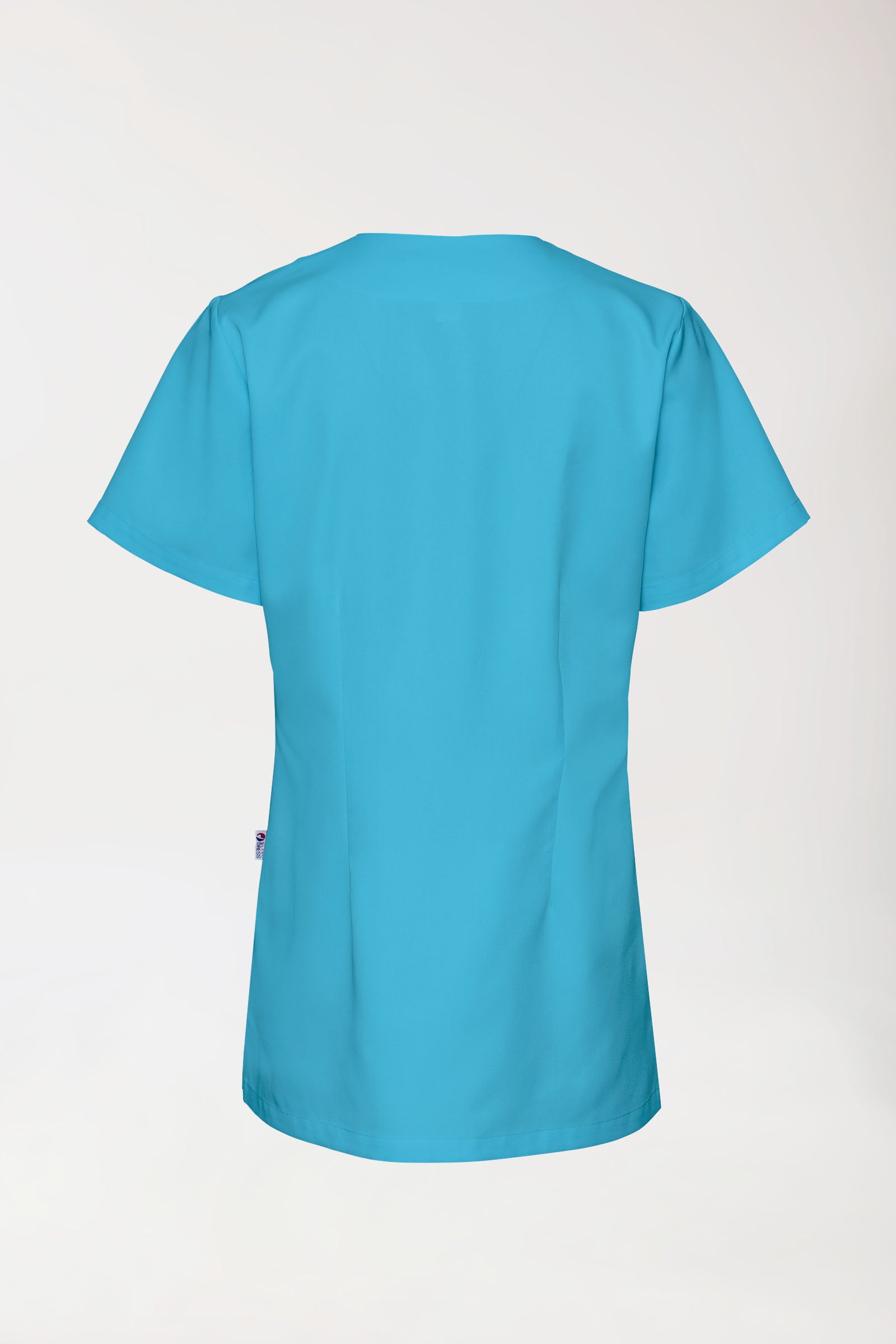 GREEN Schlupfkasack Damen - Druckknöpfe dark türkis