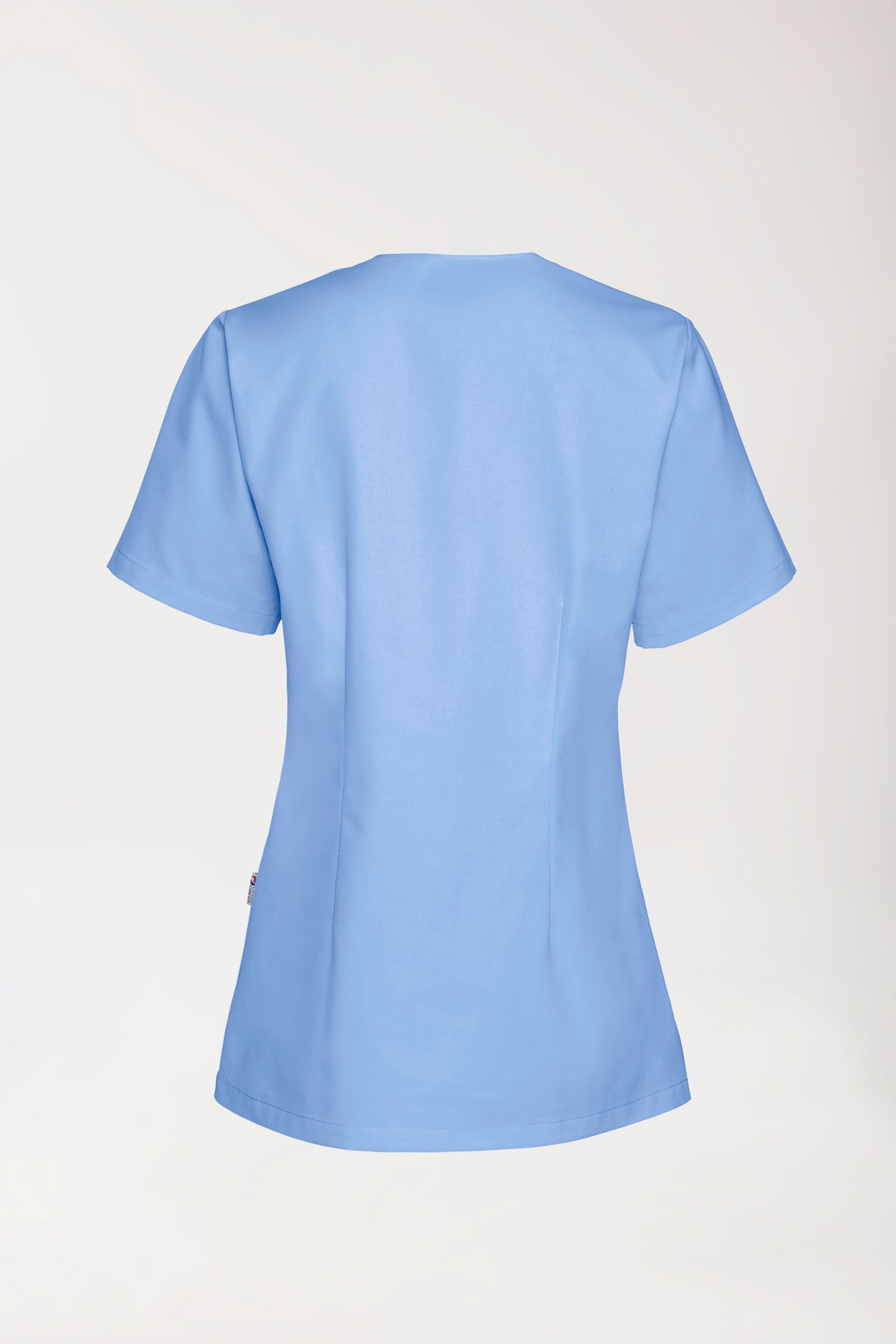 JUST STRONG Schlupfkasack Damen - V-Ausschnitt himmelblau