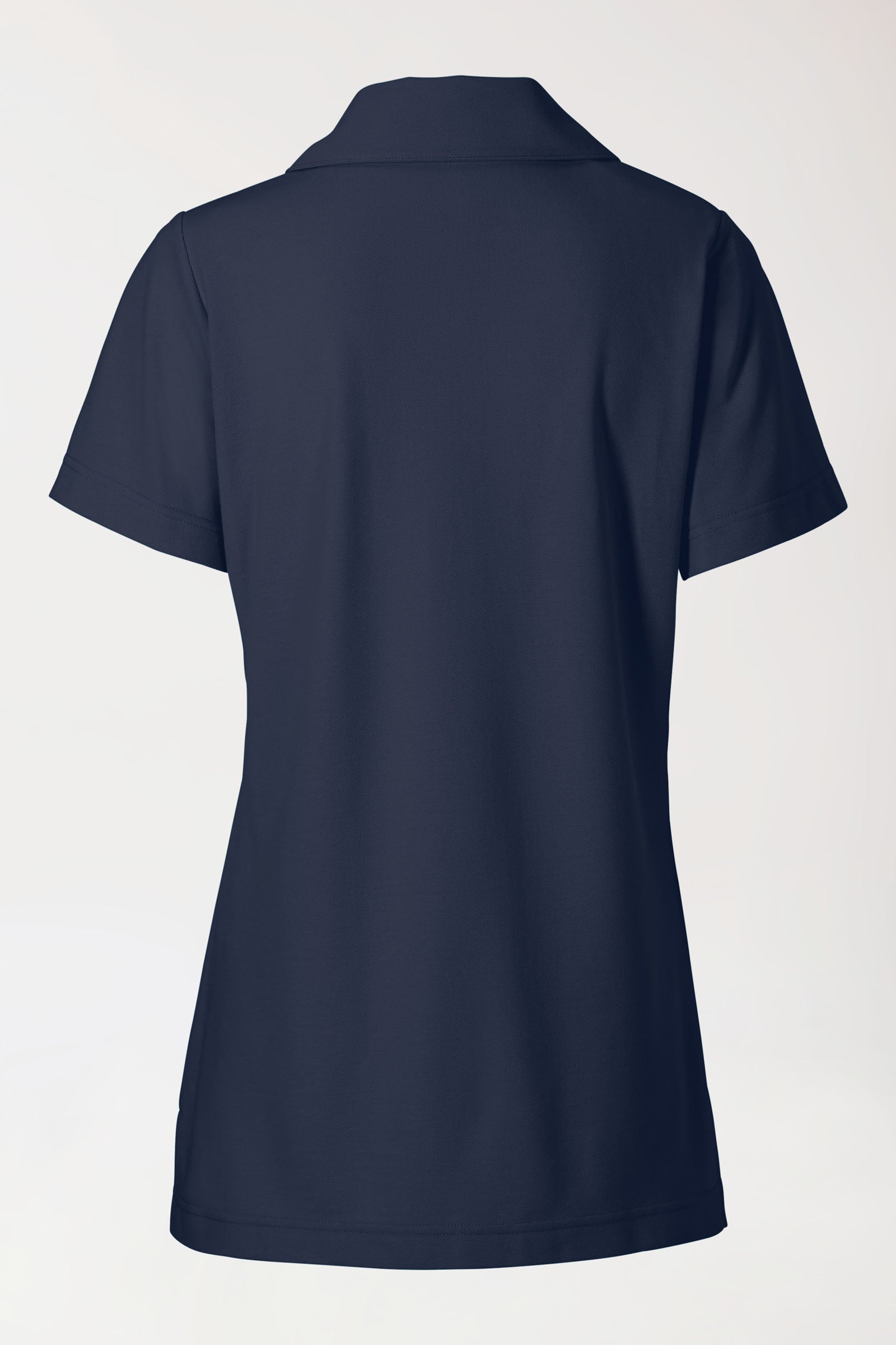 COMFY FLEX Stretch Schlupfkasack Damen - Schalkragen navy