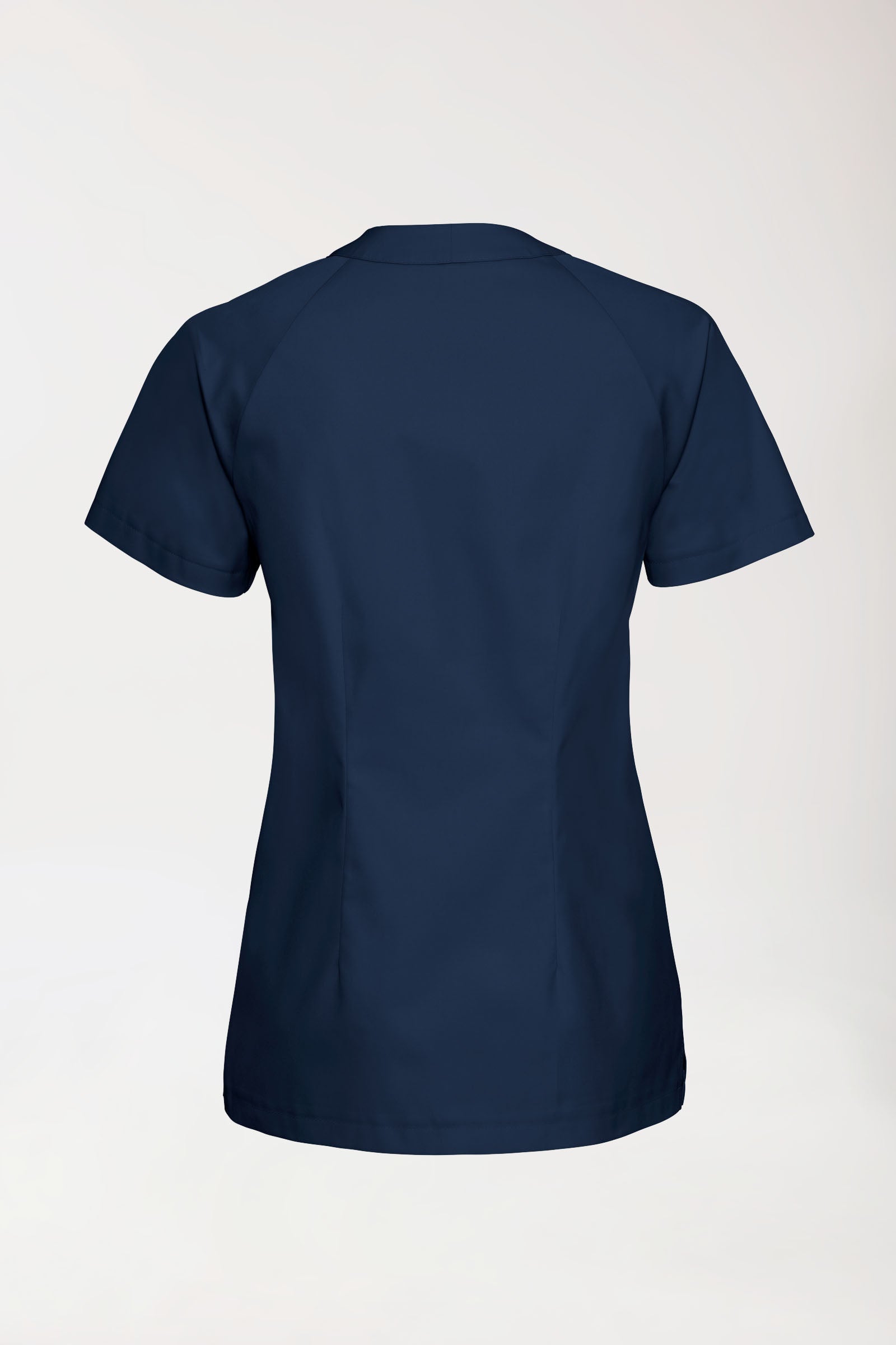 DER Kasack-Kasack Damen - V-Ausschnitt navy, Rückansicht