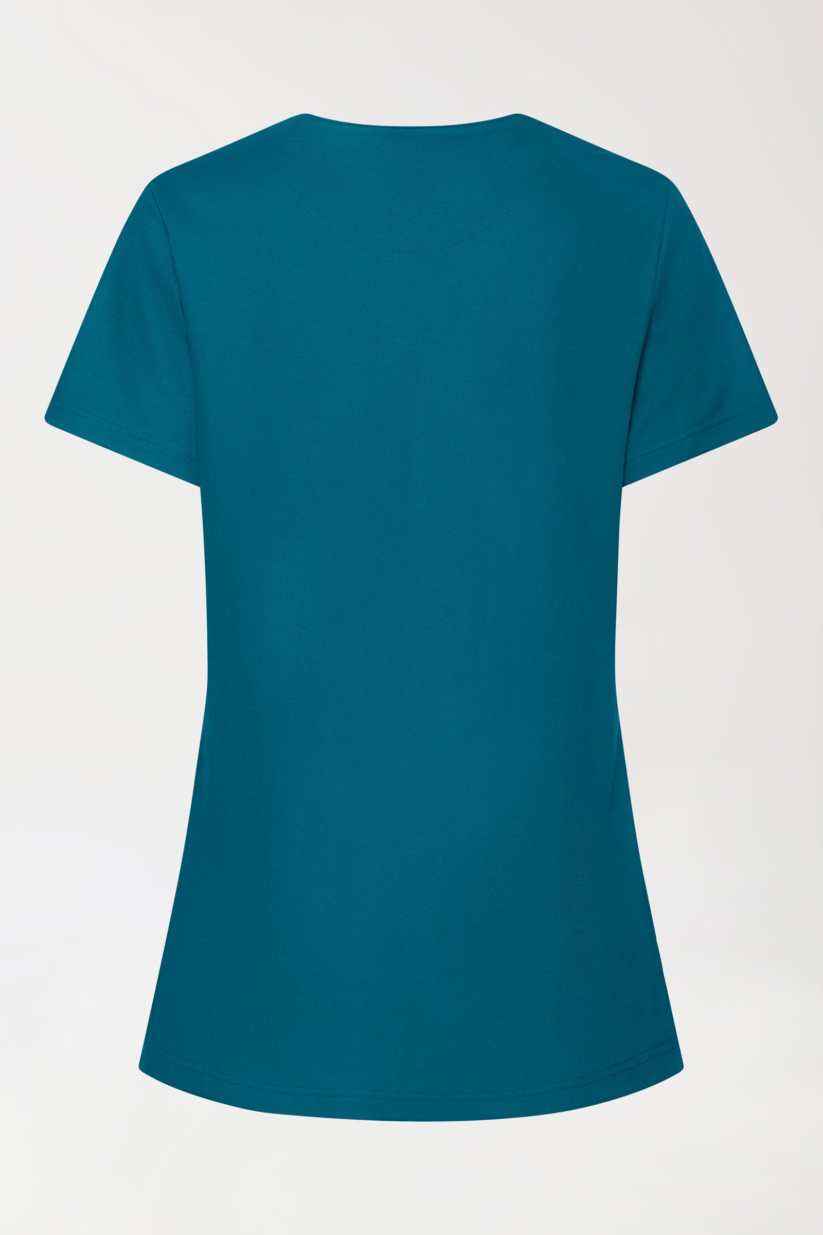 COMFY FLEX Stretch Schlupfkasack Damen - mit Druckknöpfen petrol