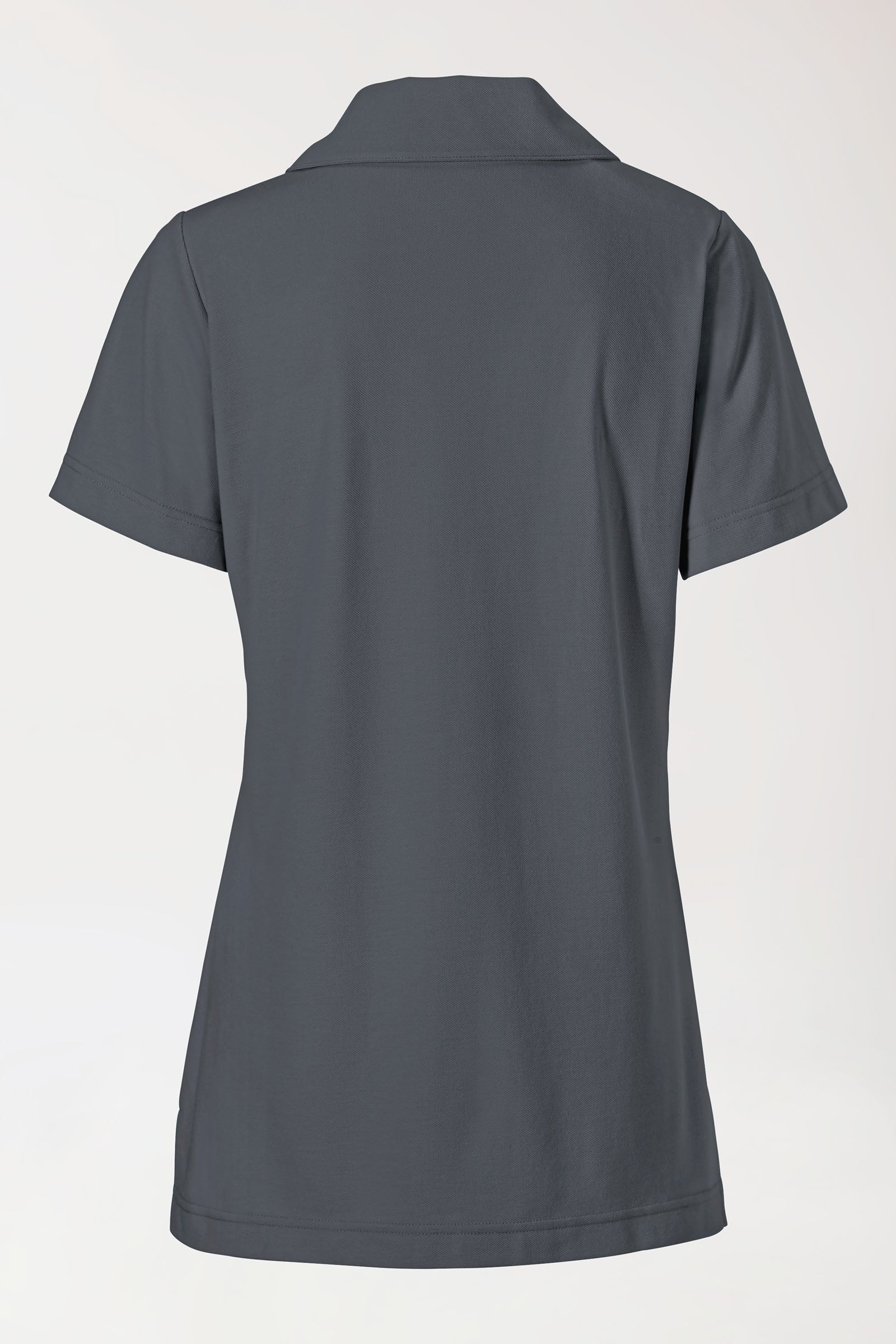 COMFY FLEX Stretch Schlupfkasack Damen - Schalkragen steingrau