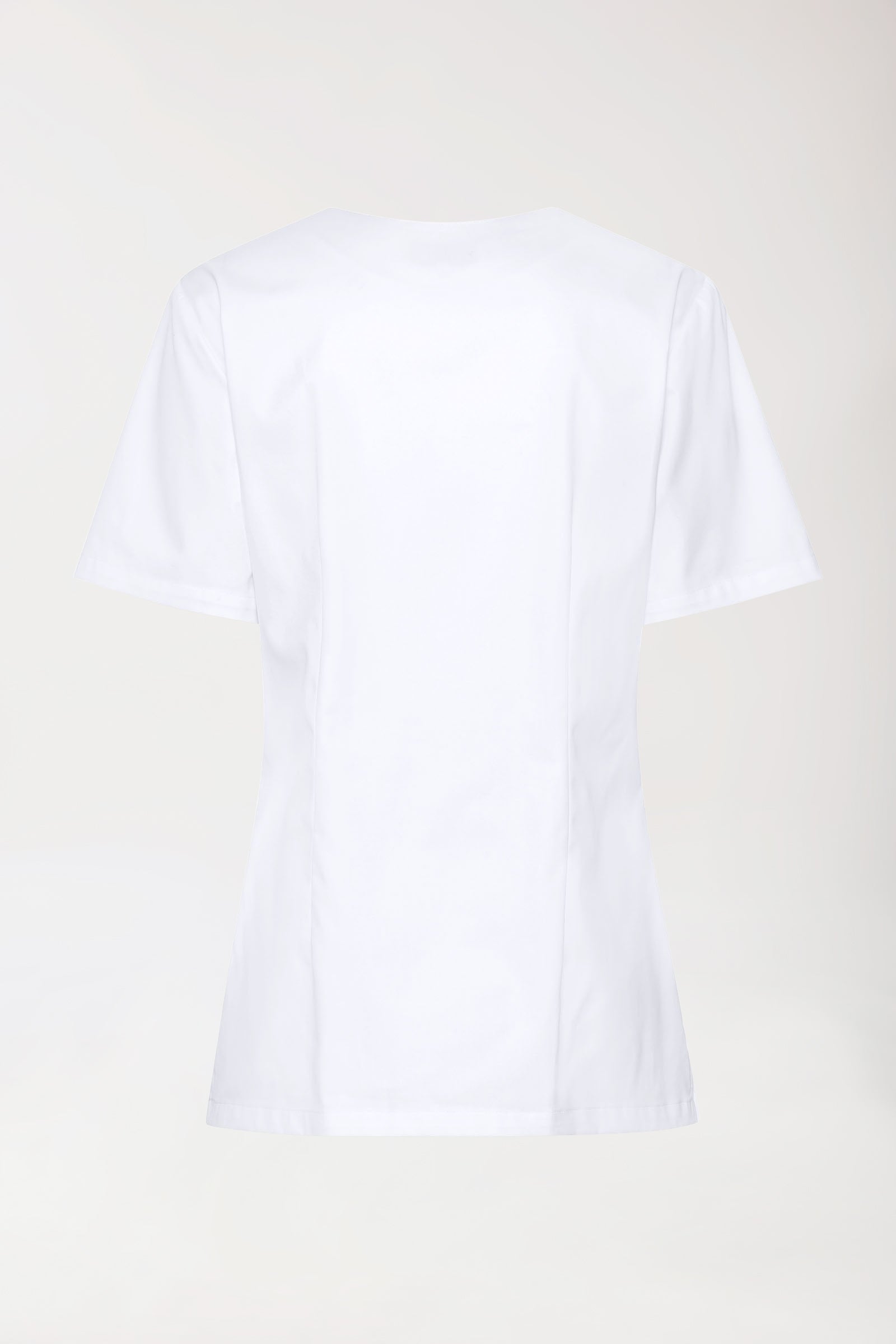 CORE Schlupfkasack Damen - 5er-Pack - Herzausschnitt weiß