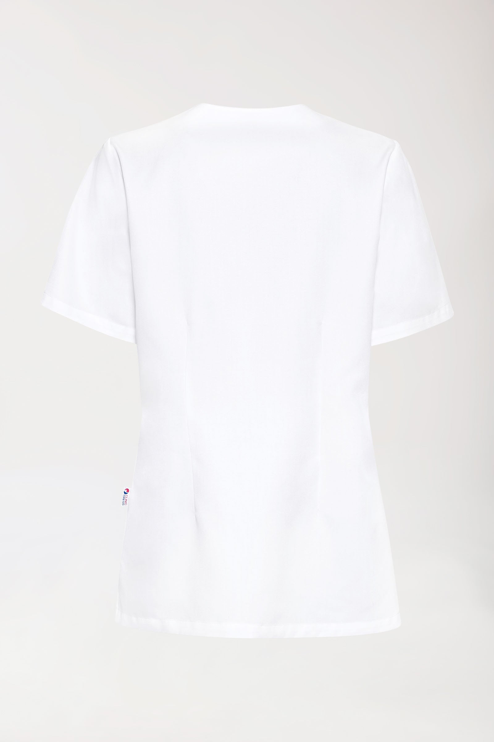 GREEN Schlupfkasack Damen - V-Ausschnitt weiß