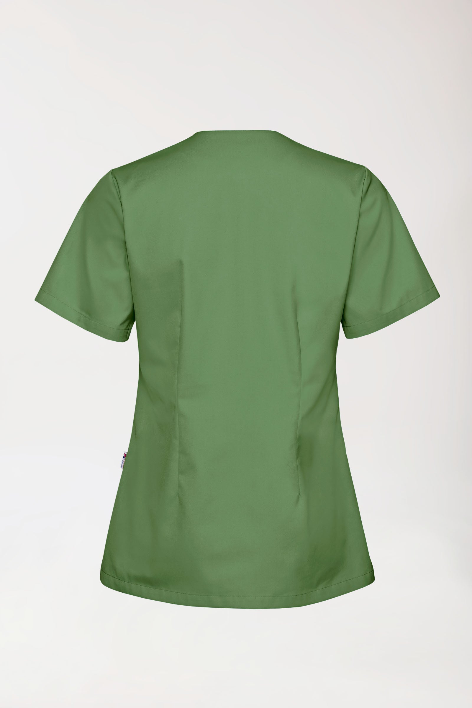 CORE Schlupfkasack Damen wiesengrün/grau, Rückansicht