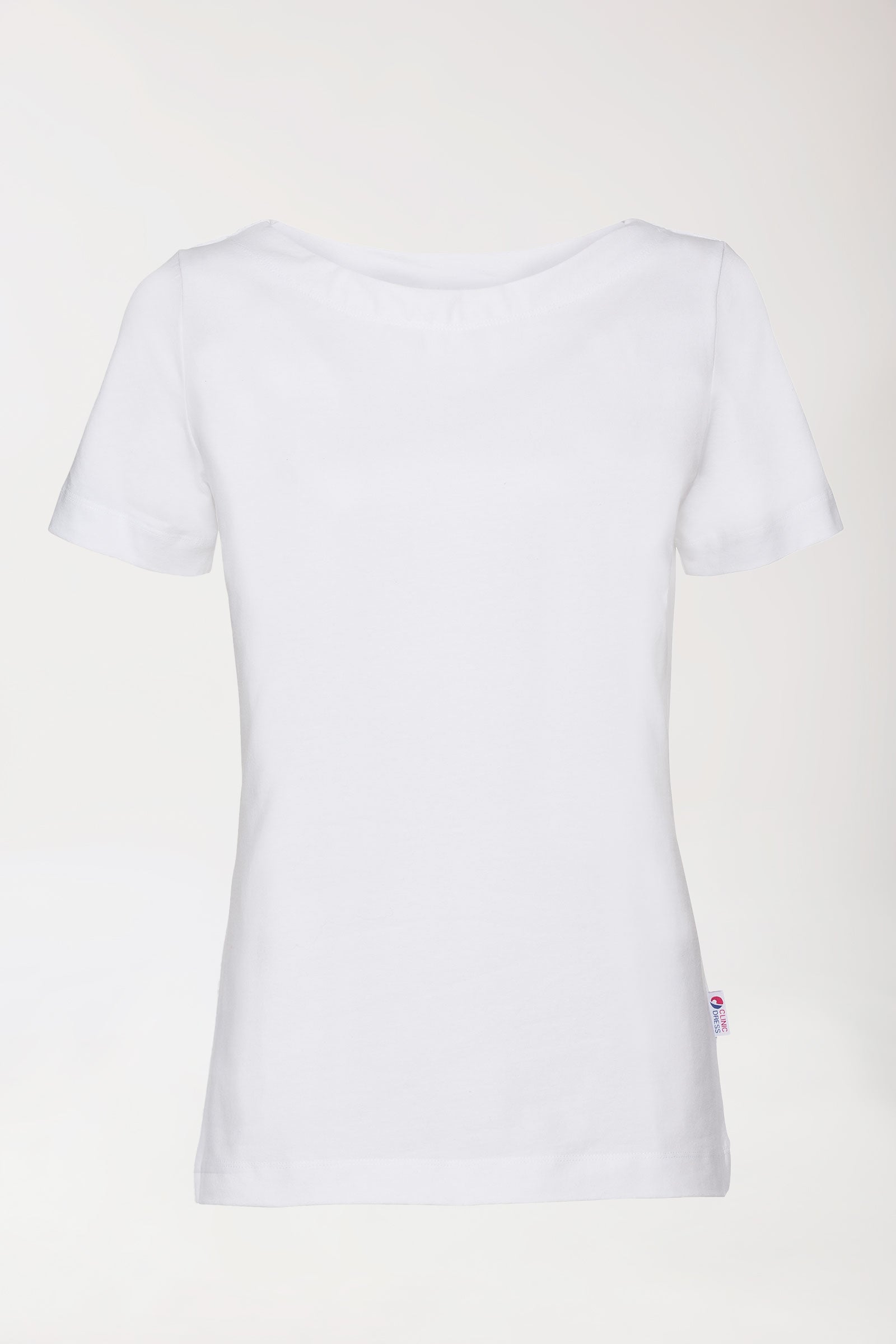 Shirt Damen - 1/2 Arm weiß, Rückansicht