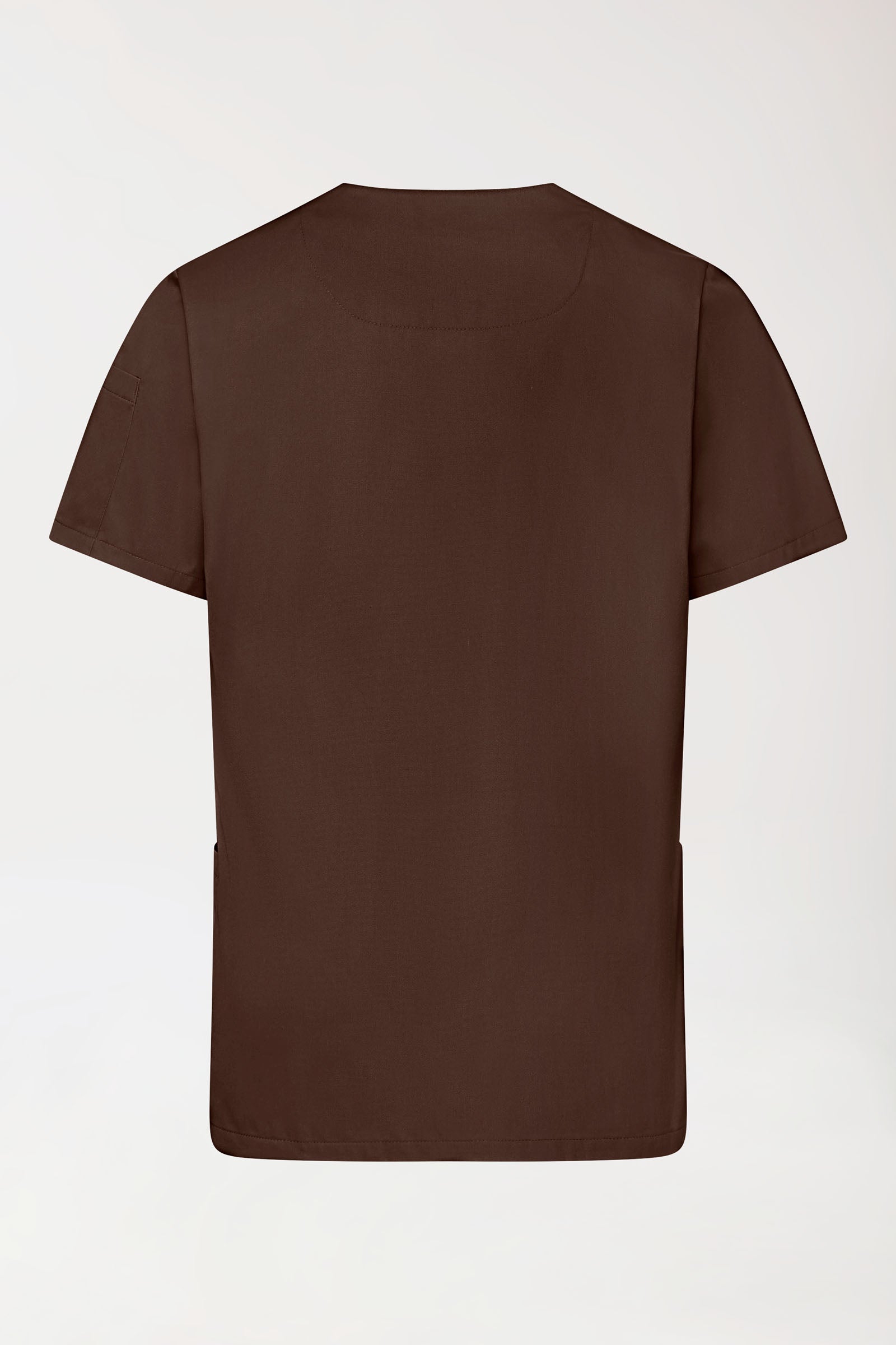 GREEN Stretch Schlupfkasack Herren - V-Ausschnitt coffee