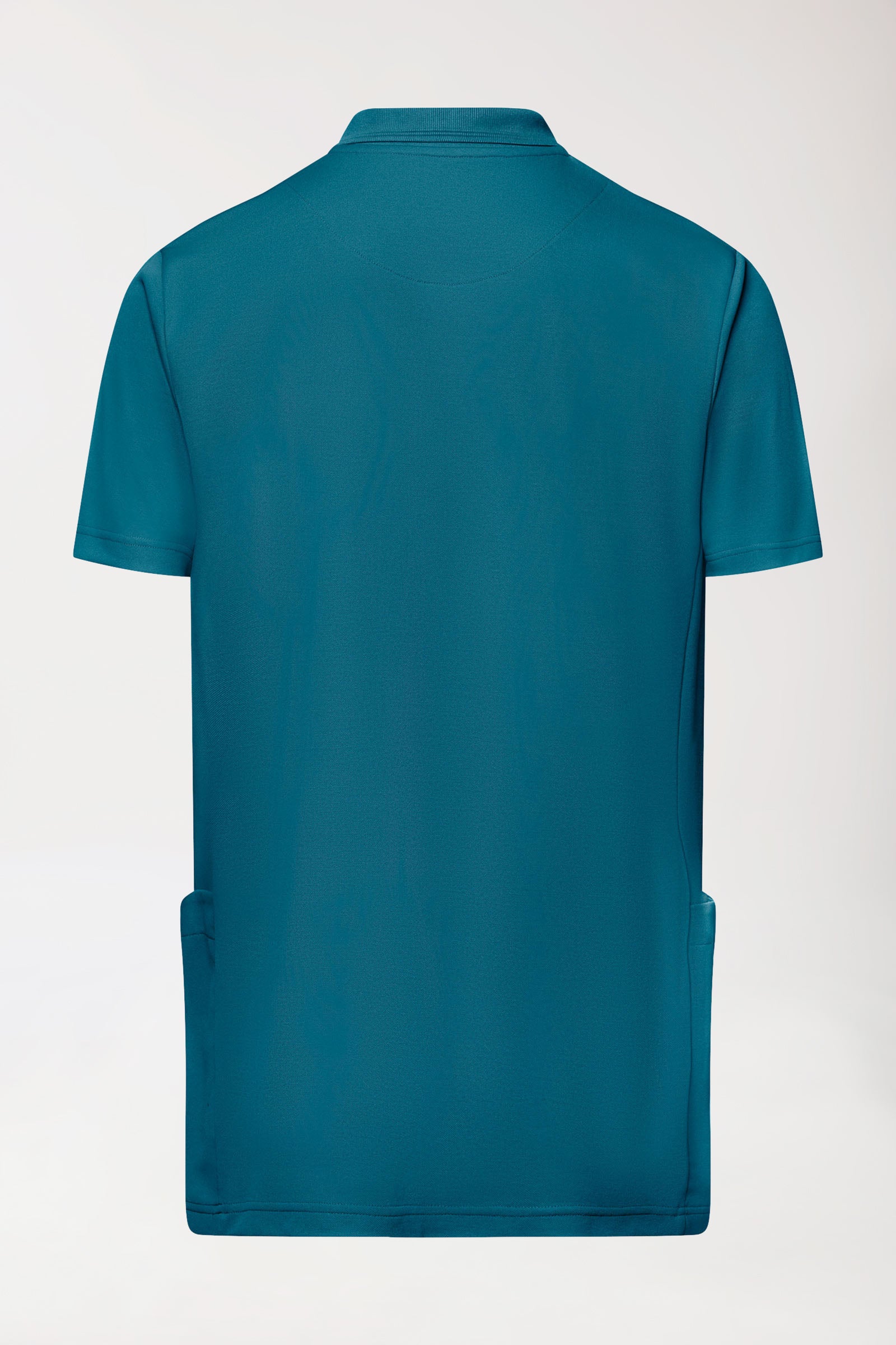 COMFY FLEX Stretch Schlupfkasack Herren - Polokragen petrol