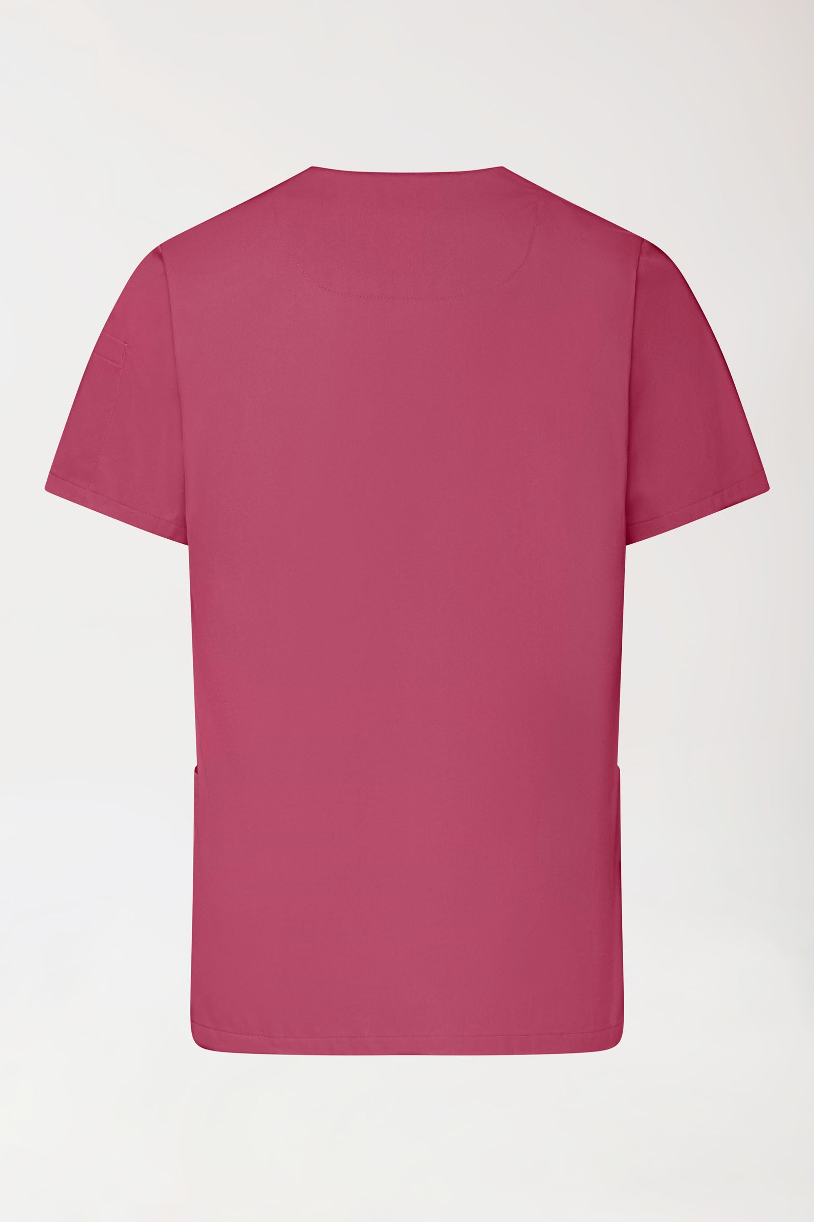 GREEN Stretch Schlupfkasack Herren - V-Ausschnitt rosenholz