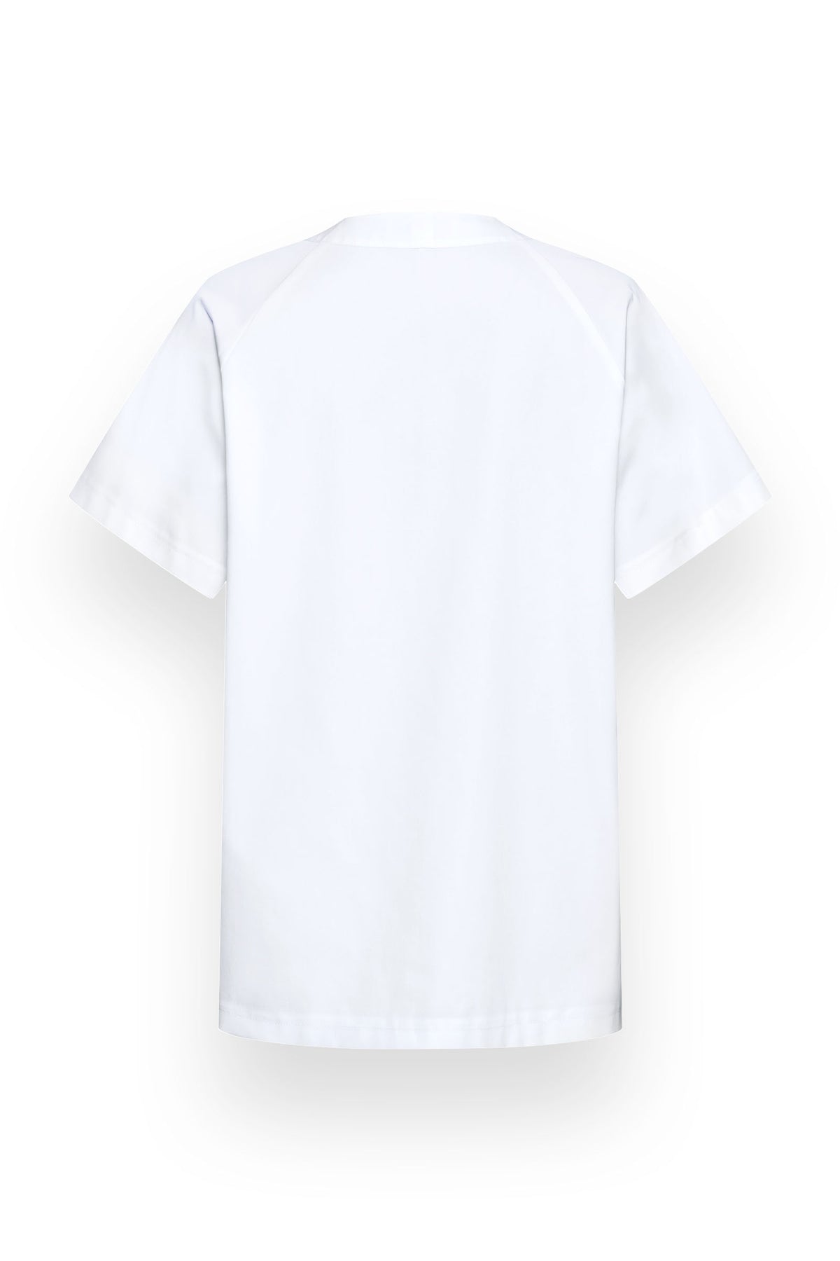 DER Kasack-Kasack V-Ausschnitt Unisex weiß