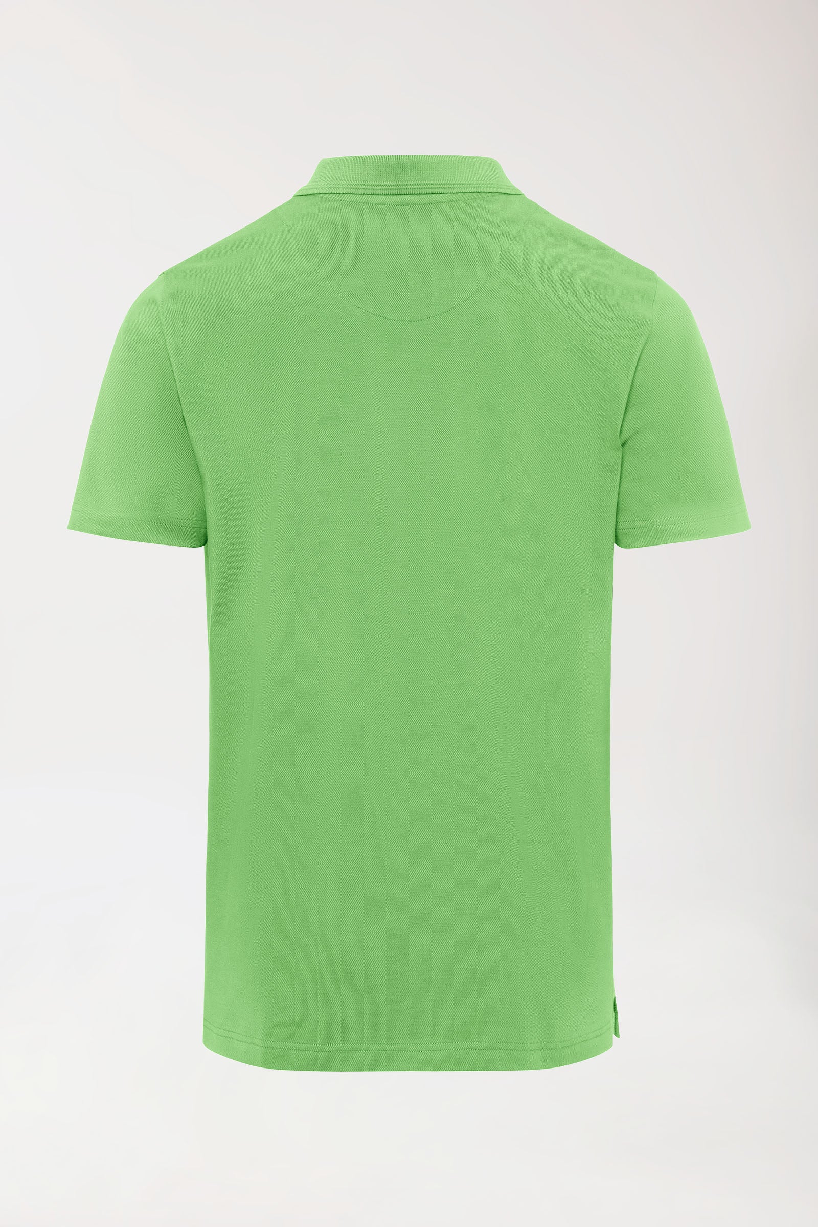 COMFY FLEX Stretch Shirt Herren - Polokragen apfelgrün
