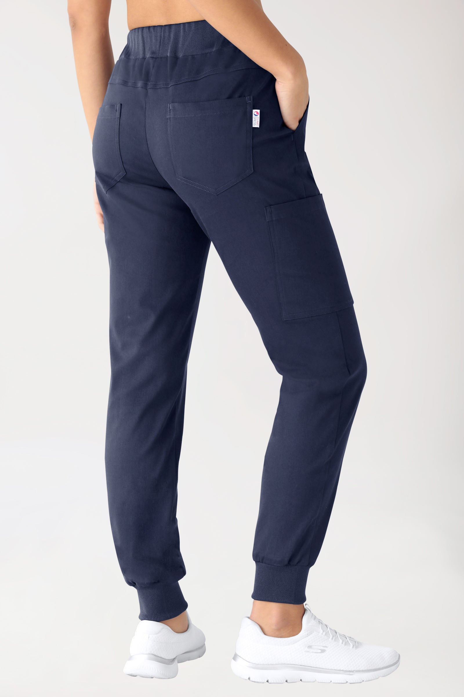 Stretch Hose Damen - Jogpants navy