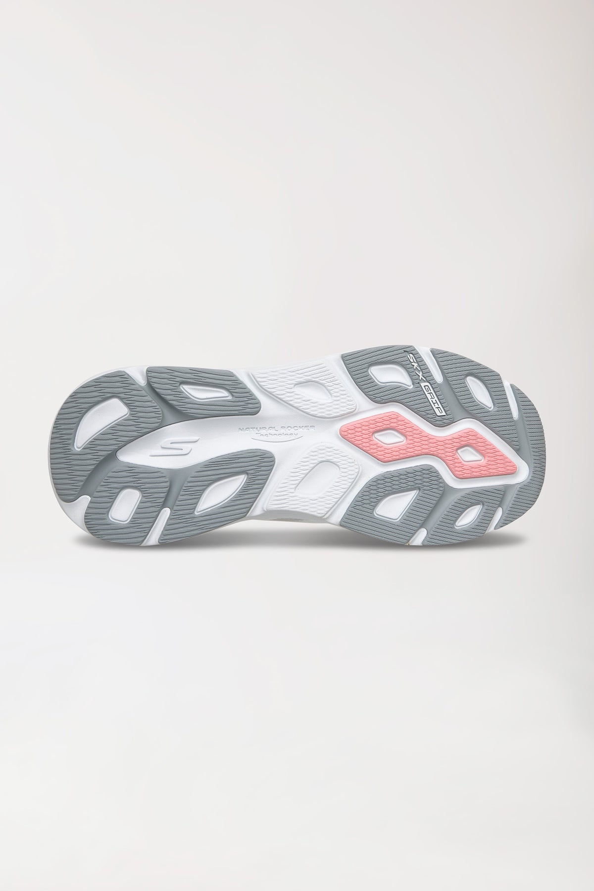 Damen Sneaker weiß/rosa, Rückansicht