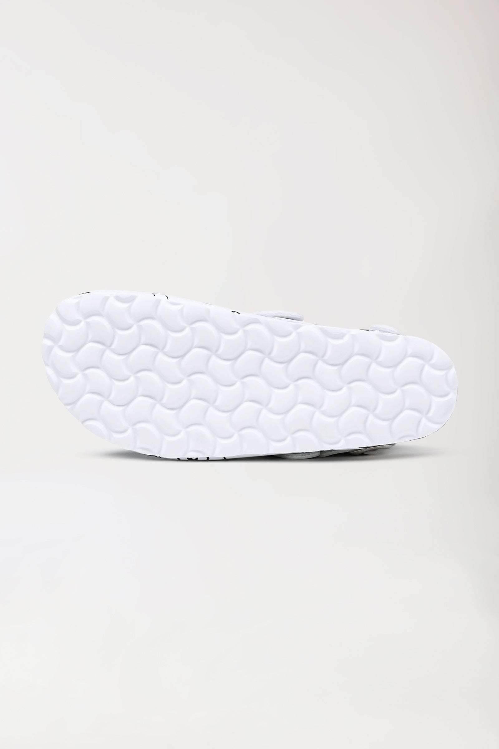 Damen Clog - Fersenriemen - weiß/schwarz, Rückansicht