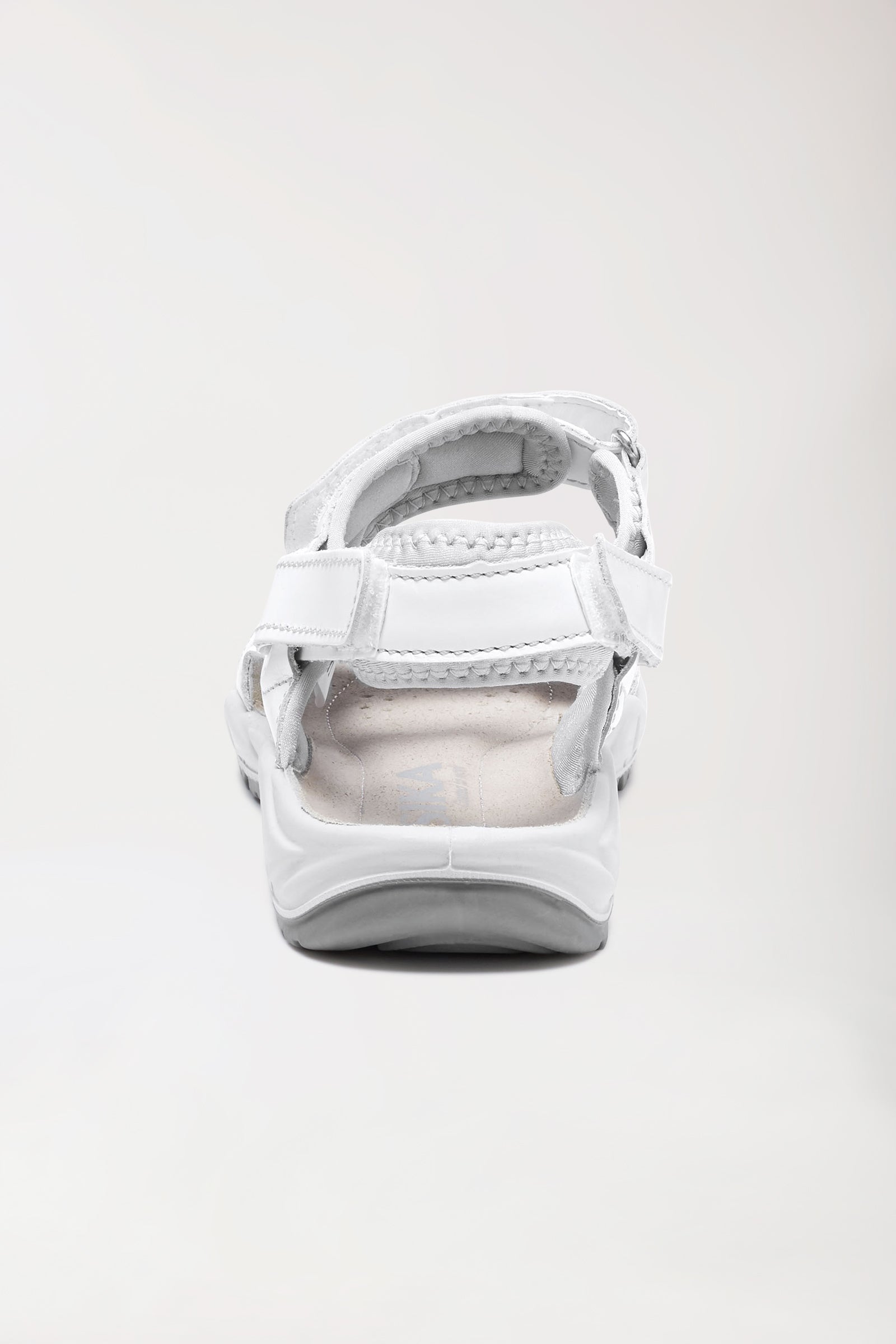 Sandale Weiß Unisex, Rückansicht