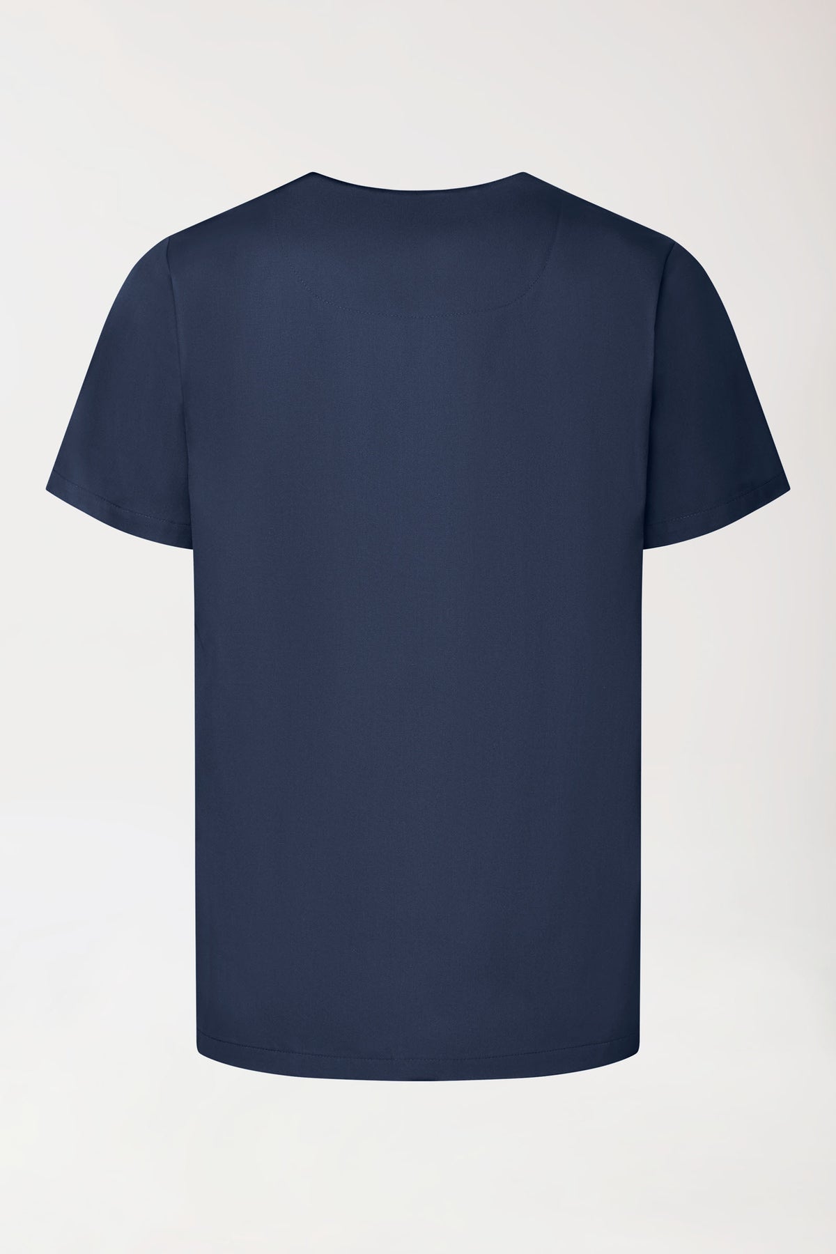 GREEN Stretch Schlupfkasack Unisex - V-Ausschnitt navy, Rückansicht