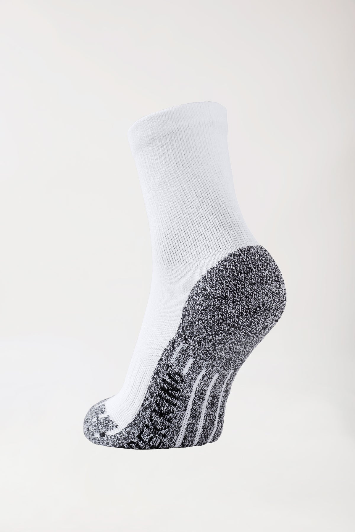 Komfortsocken druckarme Nähte Unisex, Rückansicht