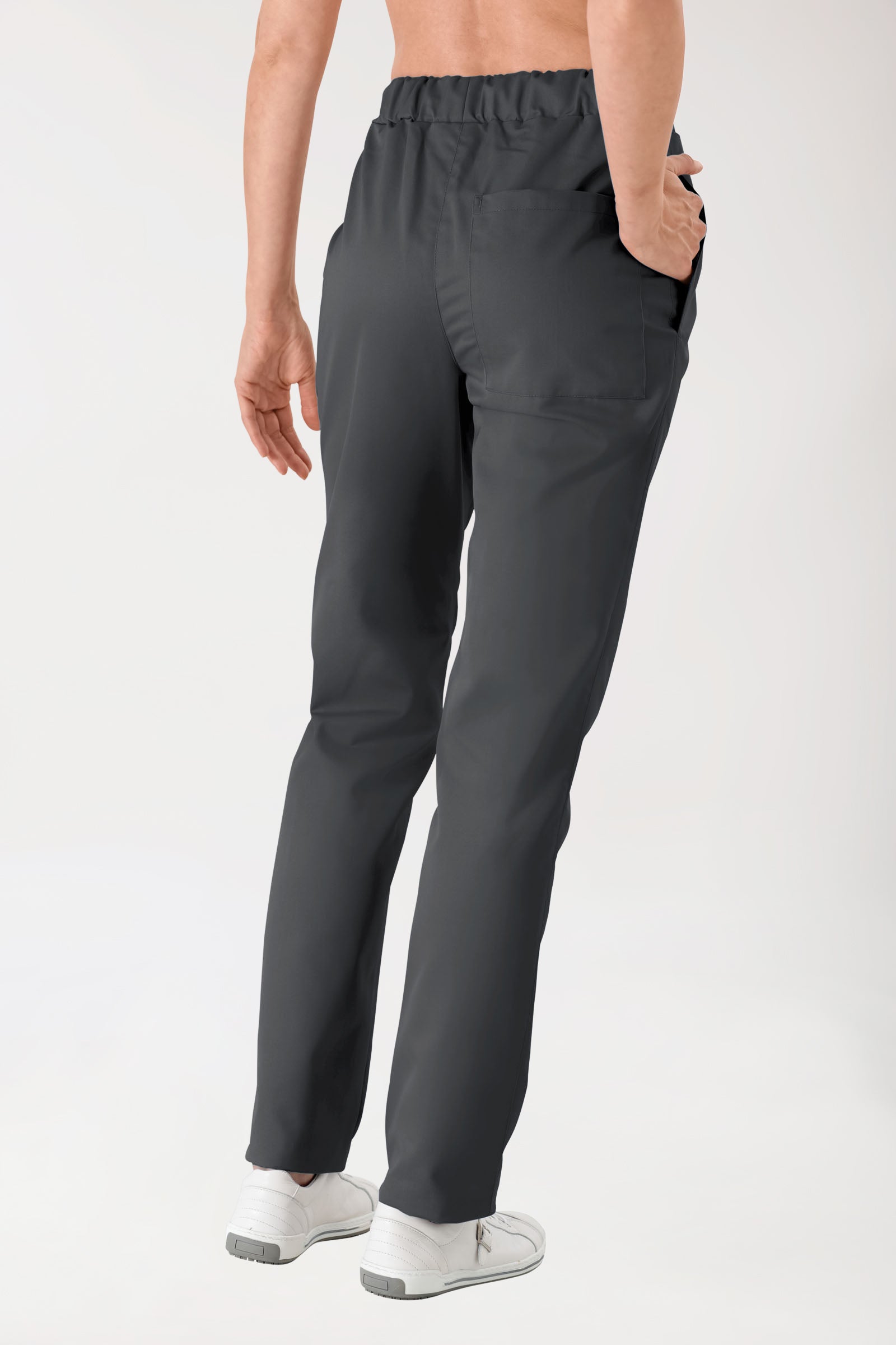 JUST STRONG Hose Unisex - Gummibund anthrazit, Rückansicht