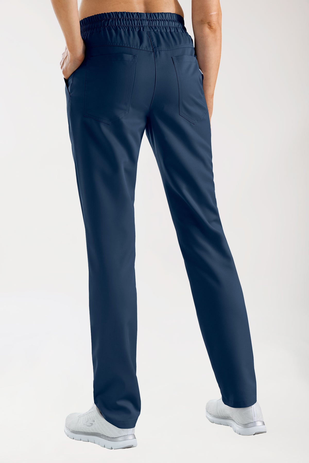 GREEN Hose Unisex - Gummibund navy, Rückansicht