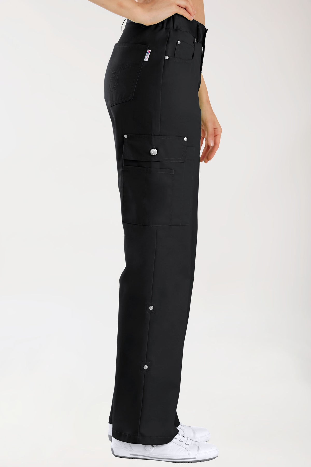 JUST STRONG Hose Unisex - Teilgummibund schwarz