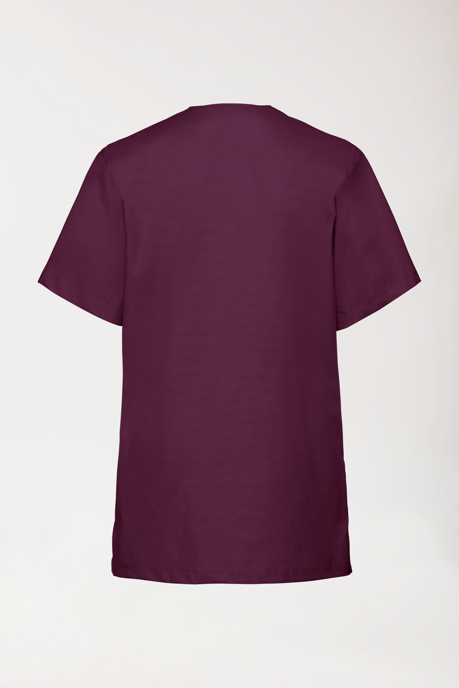 Stretch Schlupfkasack Unisex - V-Ausschnitt pflaume