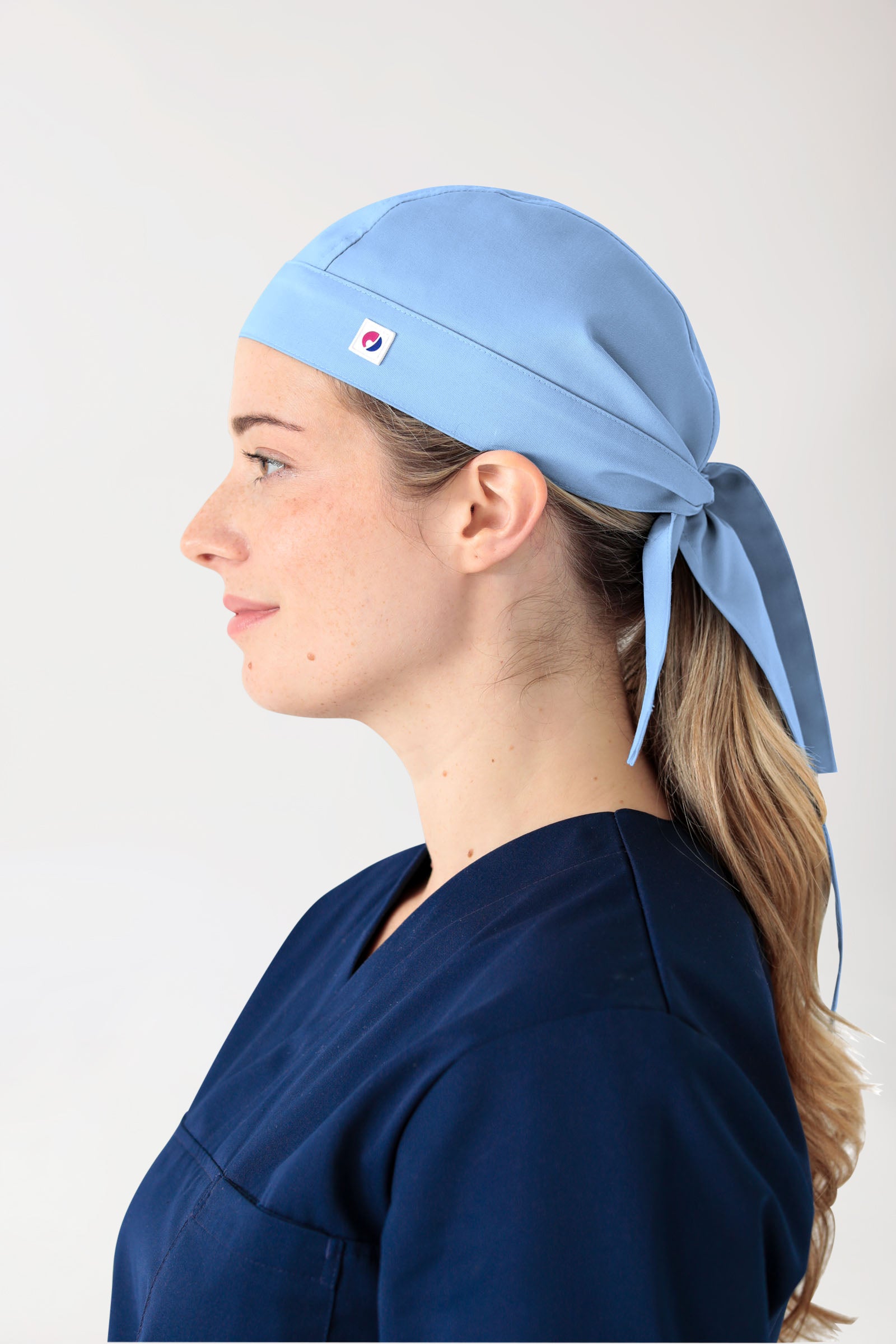 JUST STRONG Bandana Kopftuch Unisex himmelblau