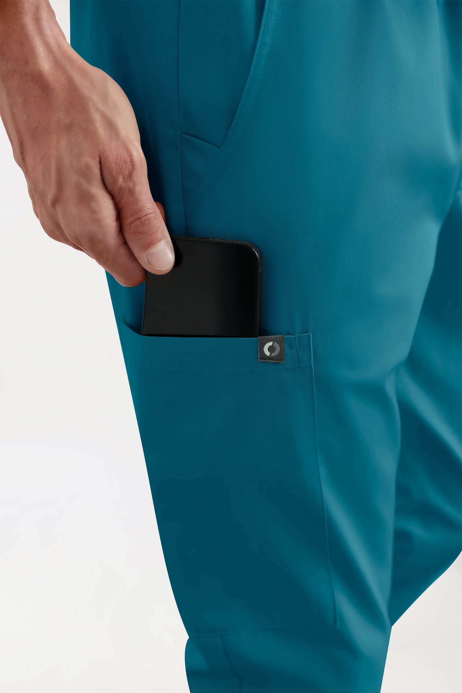 CORE Cargohose Herren - Jogpants Style petrol