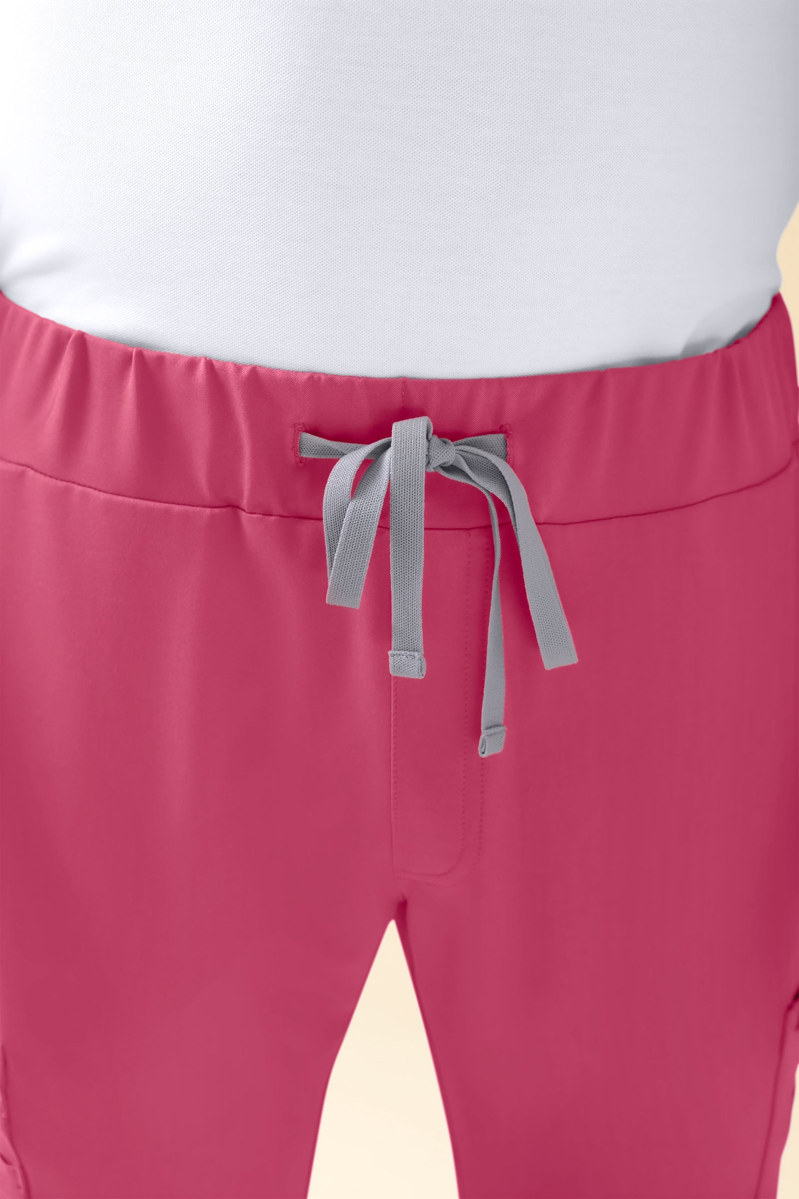 KAERE Hose Herren - gerader Saum mit Beintaschen rosenholz