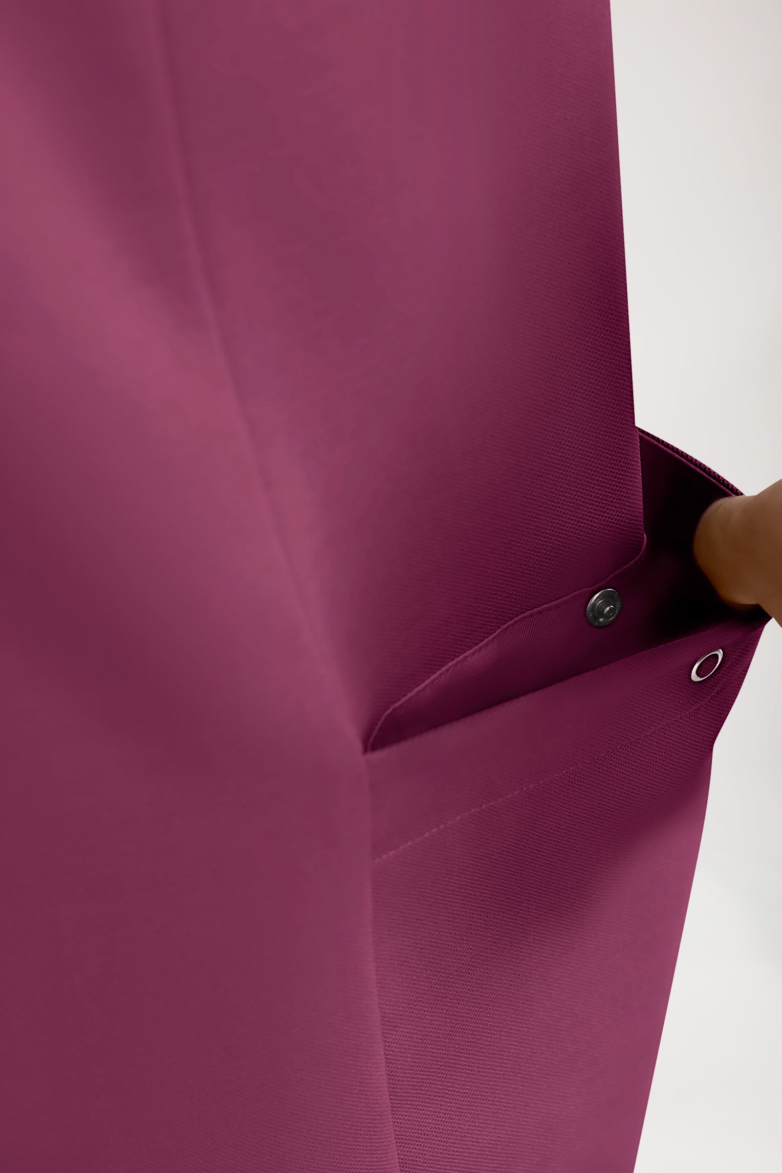 COMFY FLEX Stretch Schlupfkasack Herren - Polokragen berry