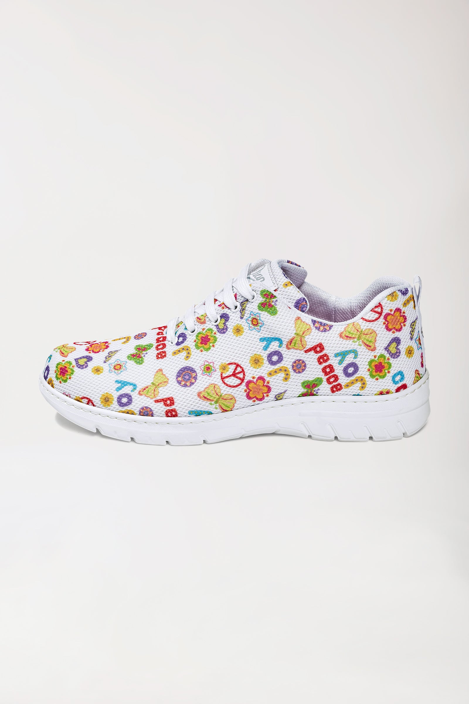 Unisex Berufsschuh weiß/orange/grün