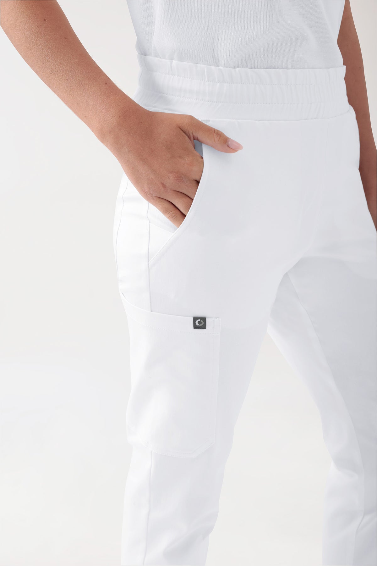 COMFY FLEX Stretch Hose Unisex - 1/1 Länge weiß