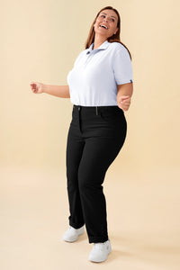 KAERE Hose Damen - 5-Pocket schwarz