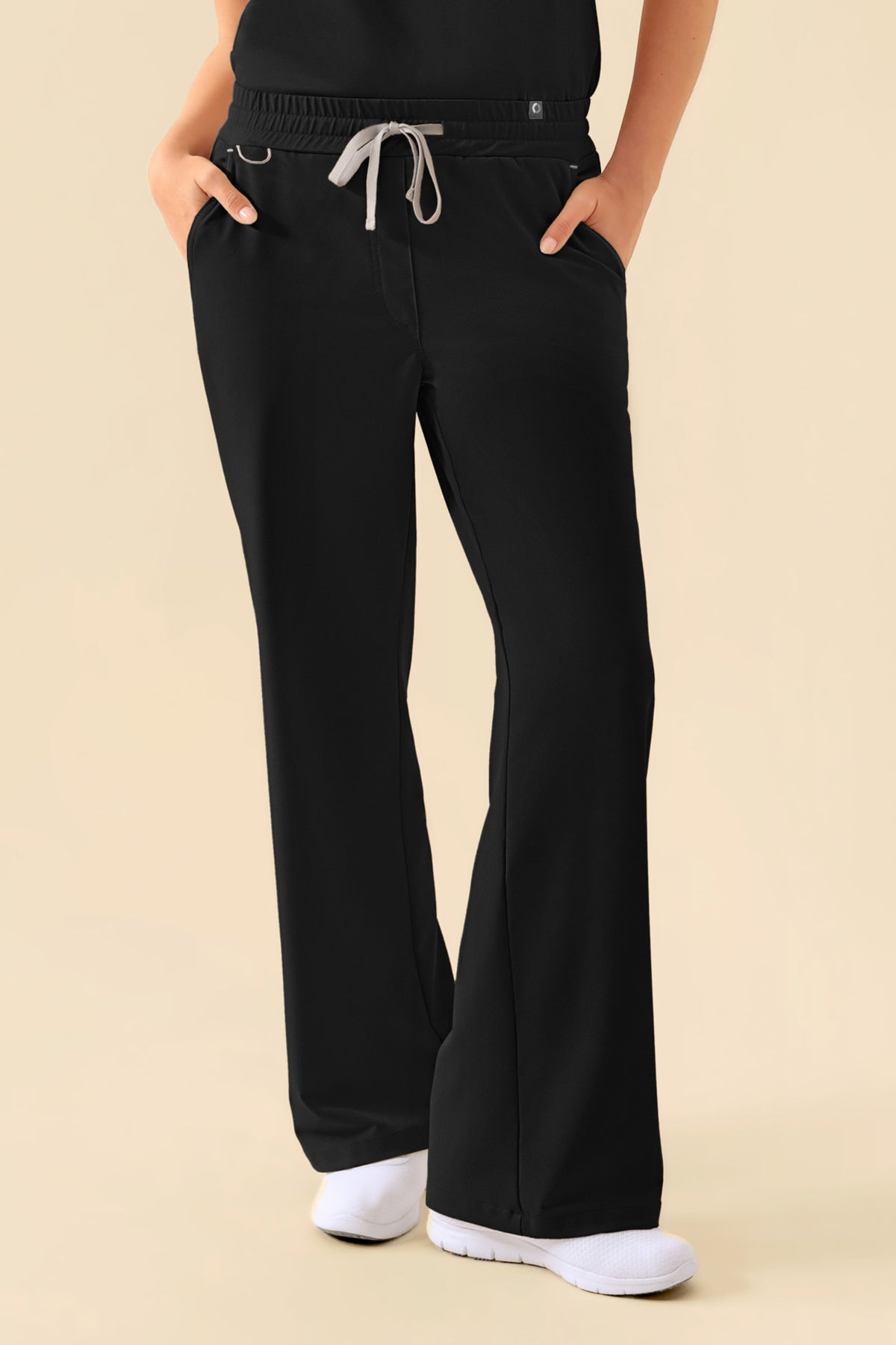 KAERE Hose Damen - weites Bein schwarz