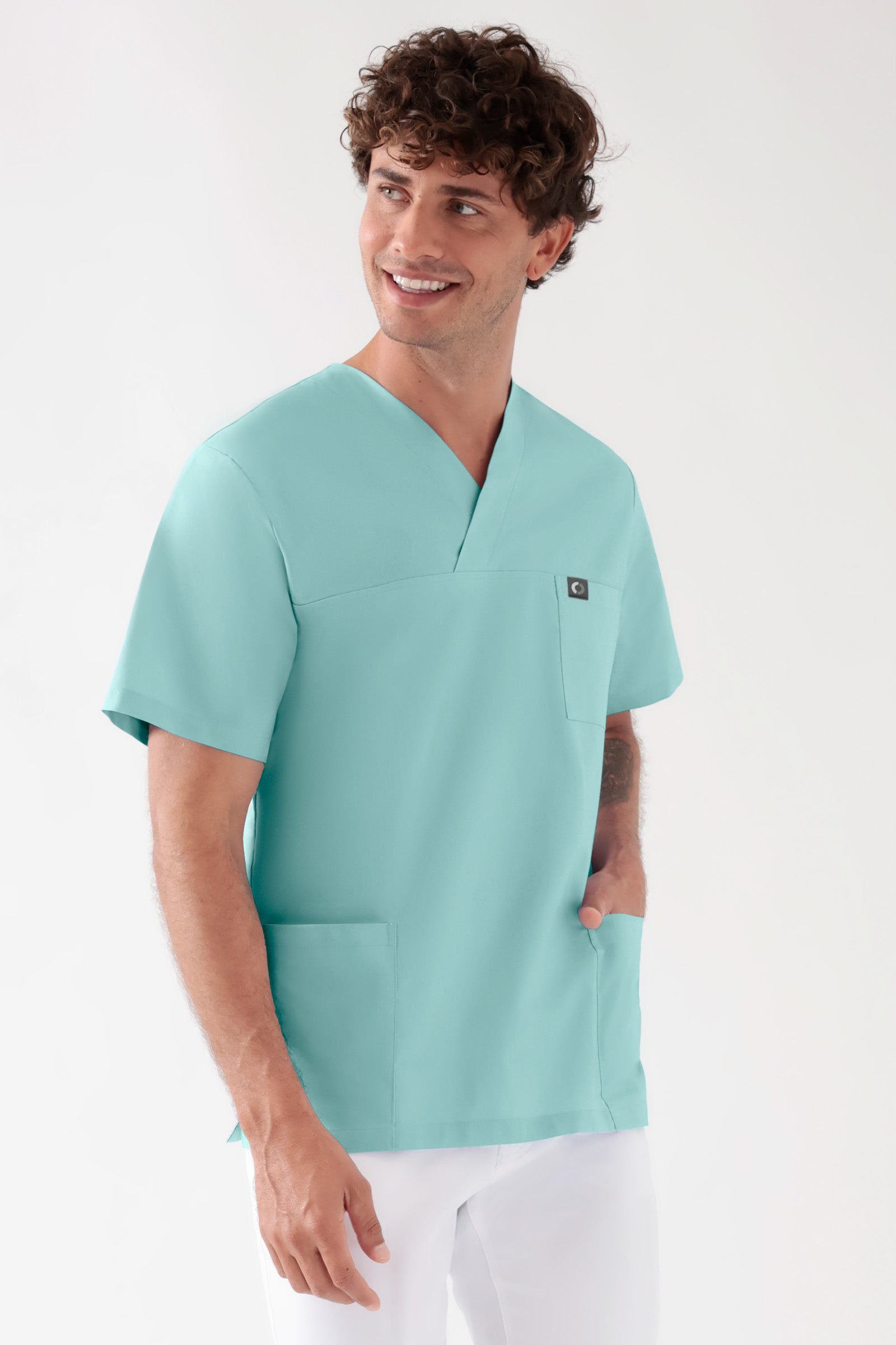 Baumwolle Schlupfkasack Unisex - Doppelpack aquarelle, Vorderansicht