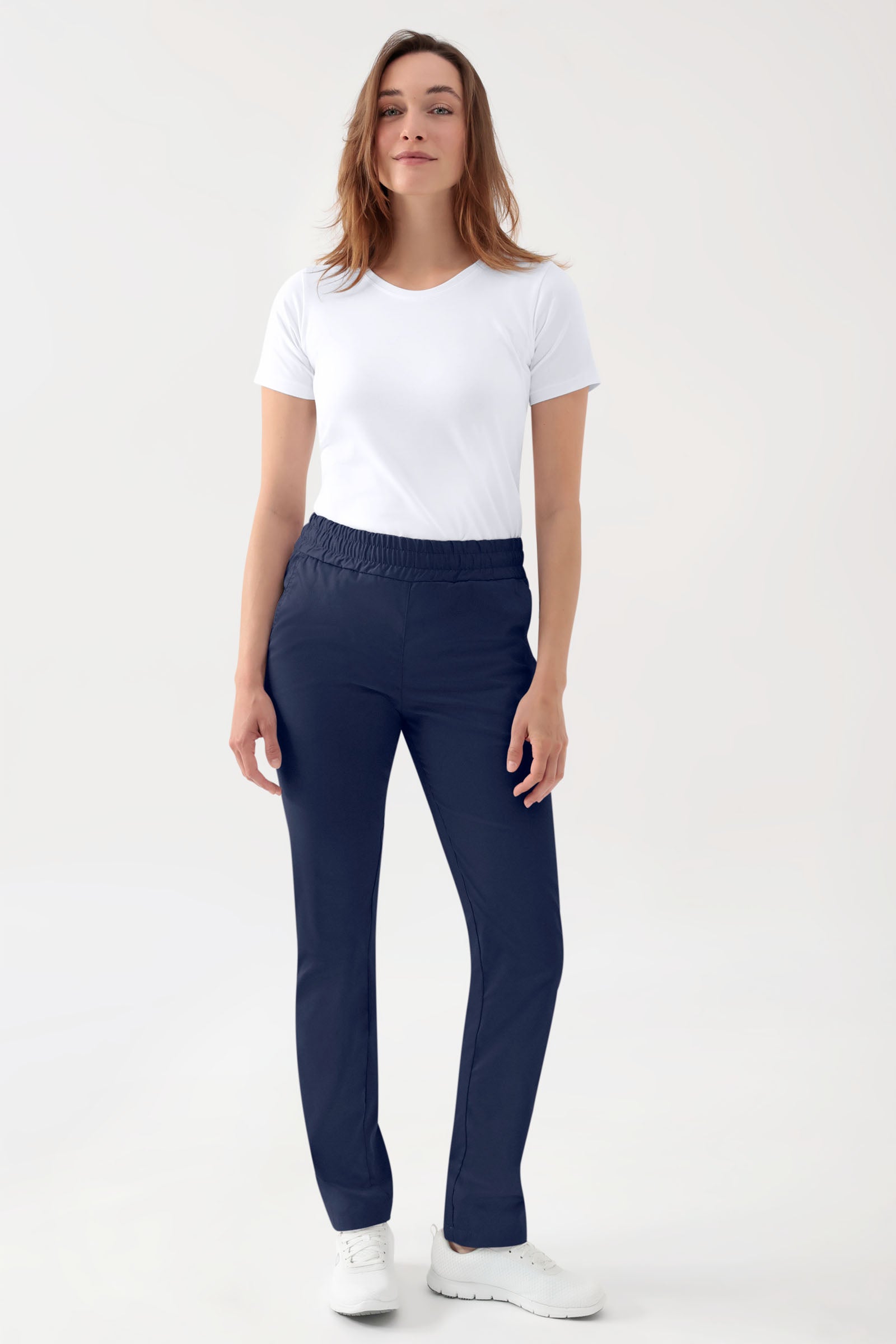 Stretch Hose Unisex - Rundumgummibund navy