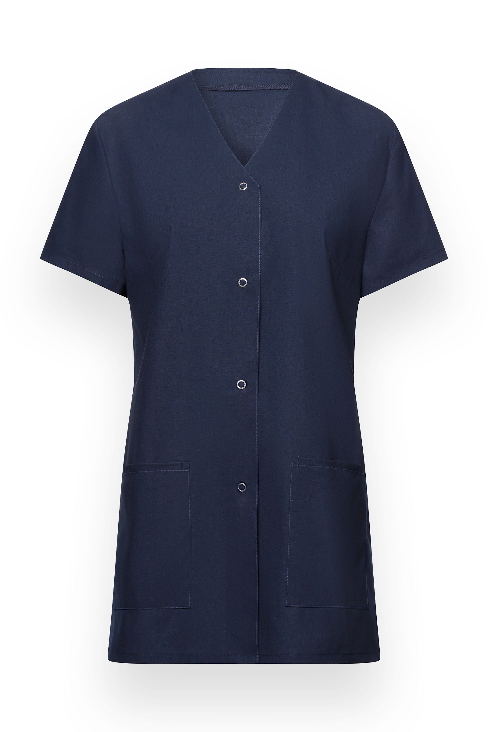 Kasack Damen - durchgeknöpft navy