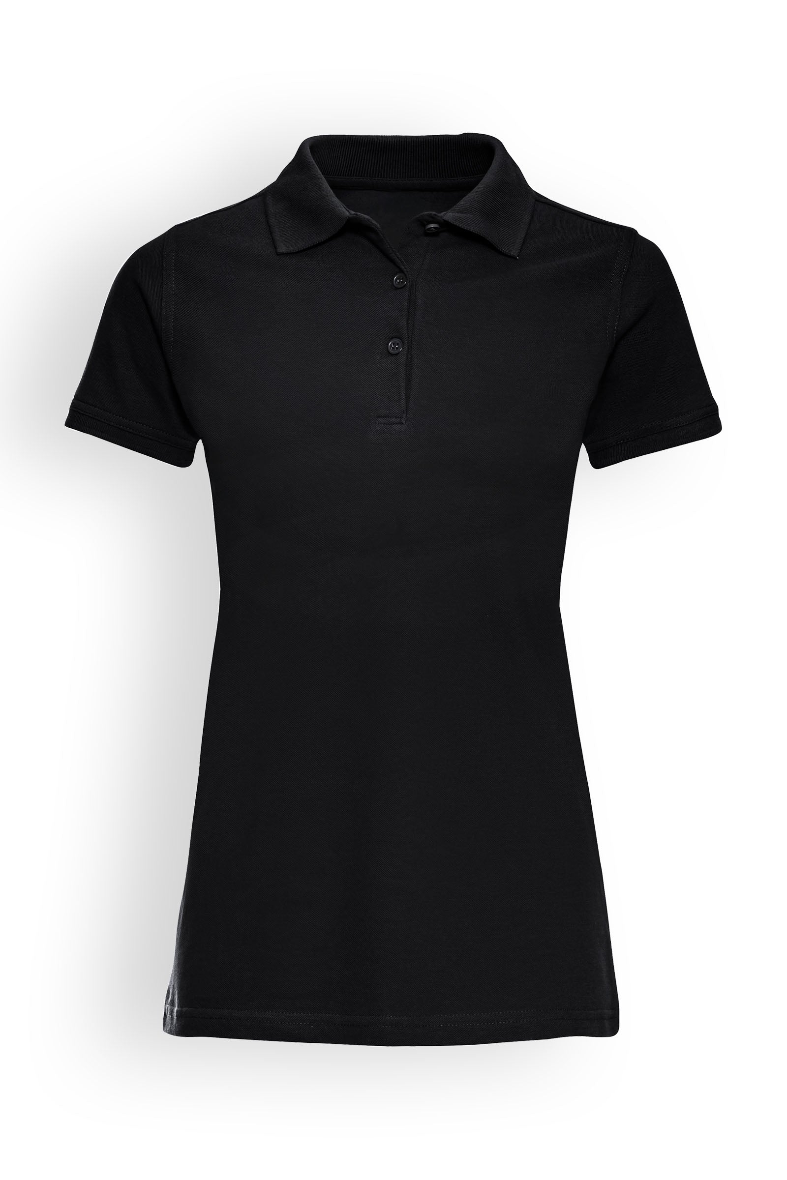 Poloshirt für Damen Schwarz