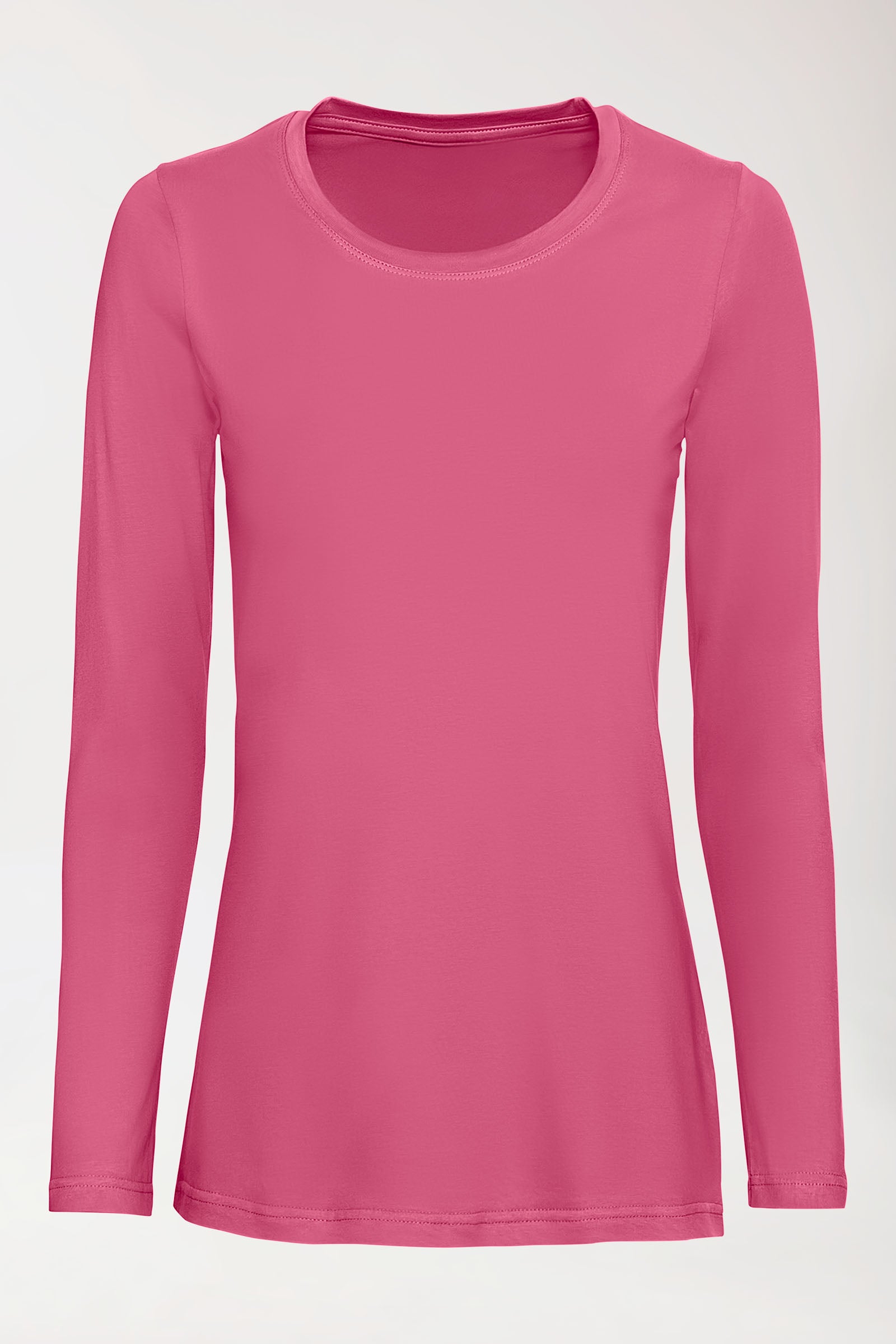 CORE Shirt Damen - 1/1 Arm rosenholz, Vorderansicht