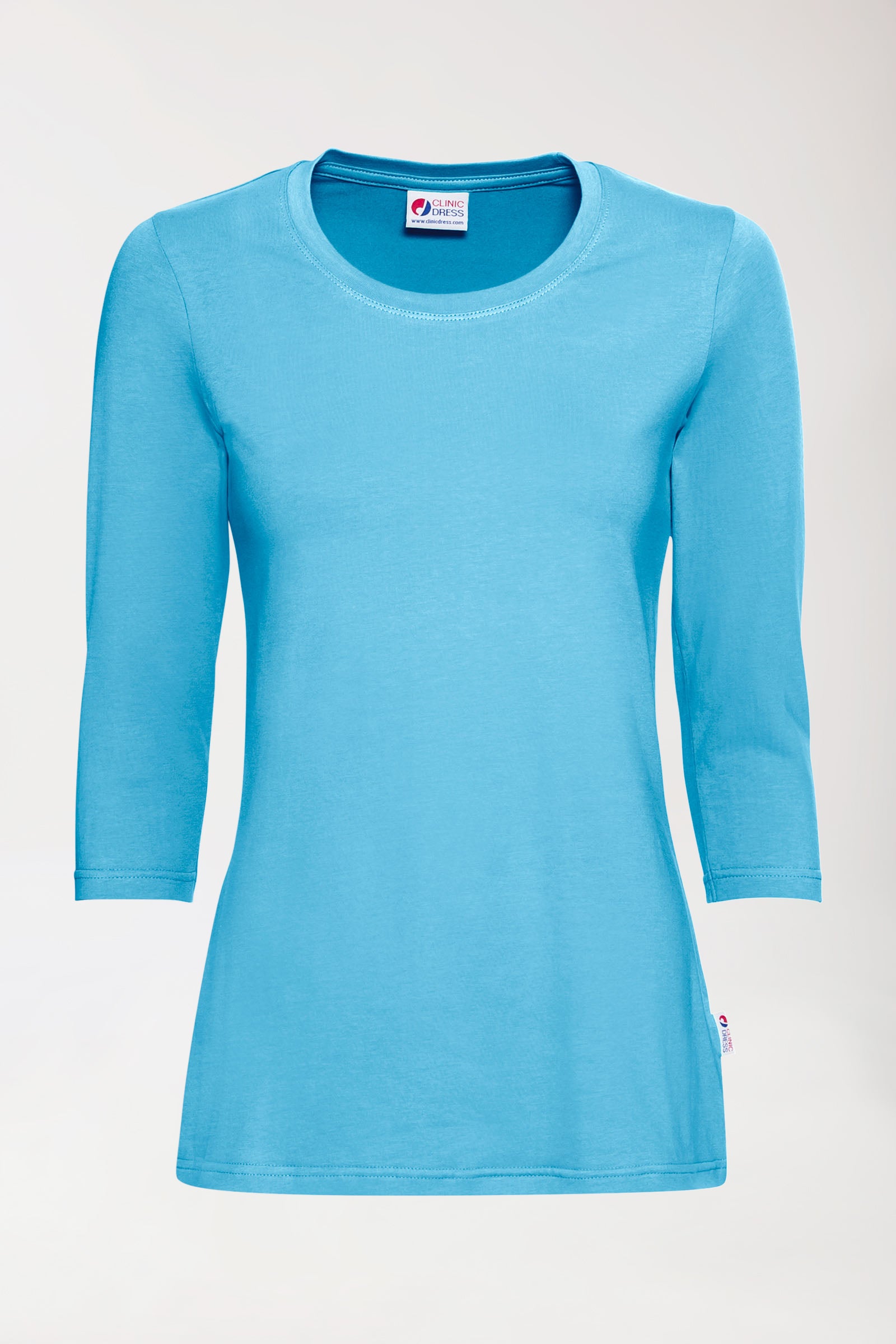 CORE Shirt Damen - 3/4 Arm türkis