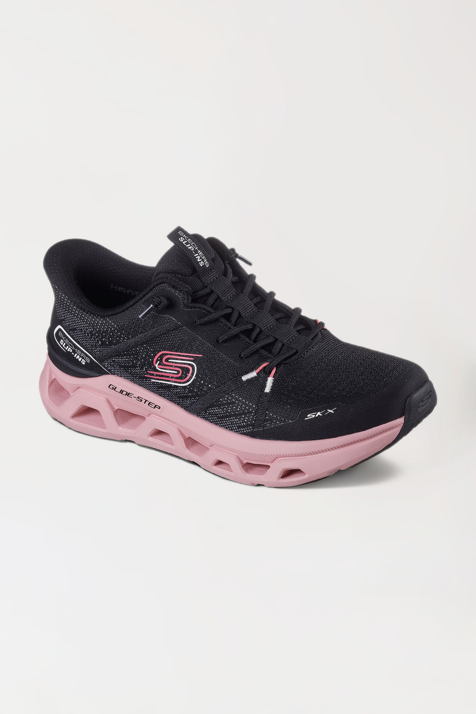 Damen Sneaker schwarz rosa