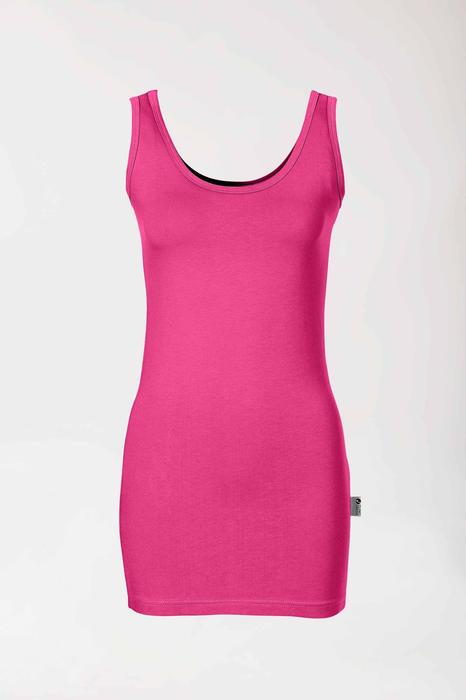 CORE Top Damen - Rundhals pink, Vorderansicht