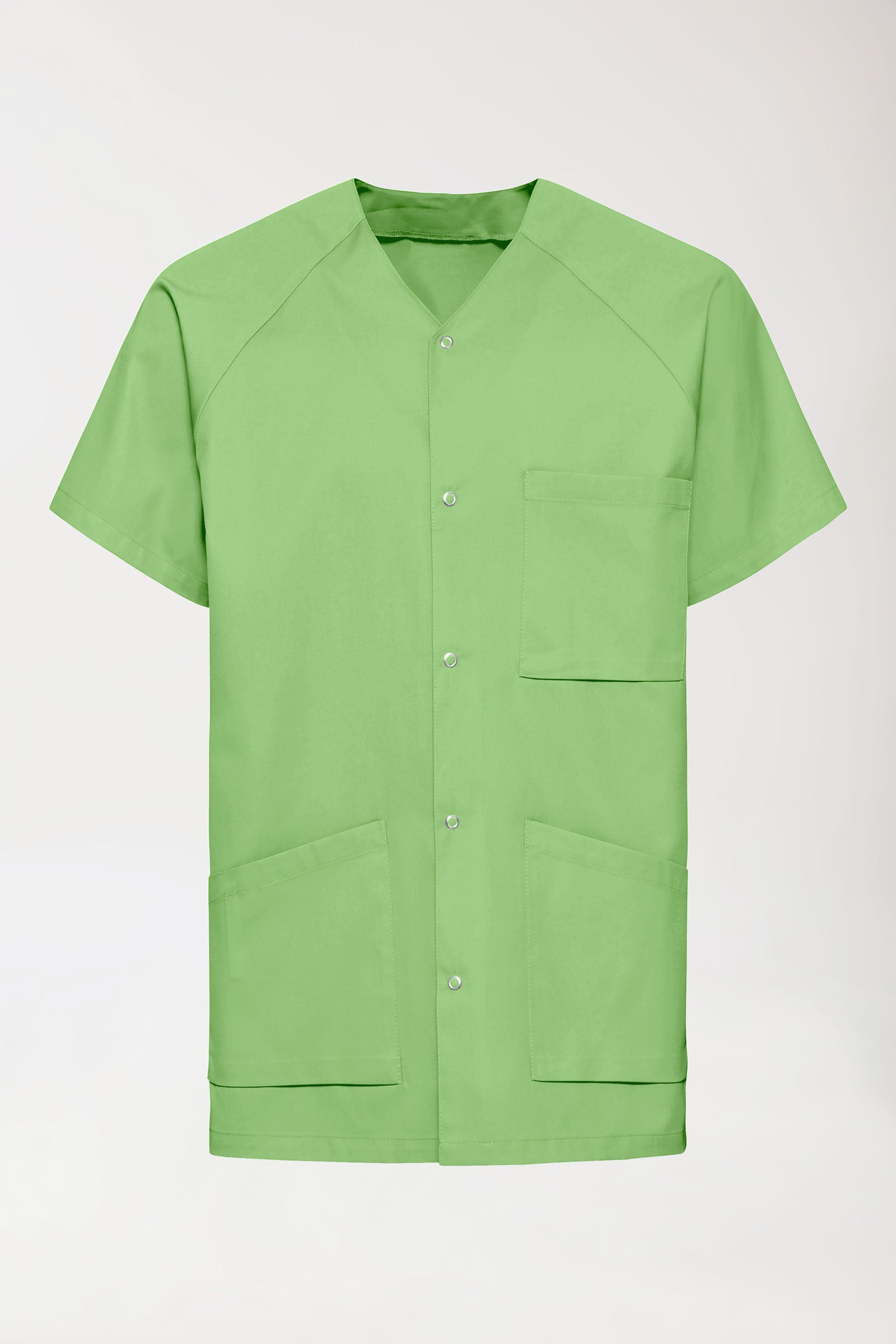 DER Kasack-Kasack Herren - durchgeknöpft apfelgrün