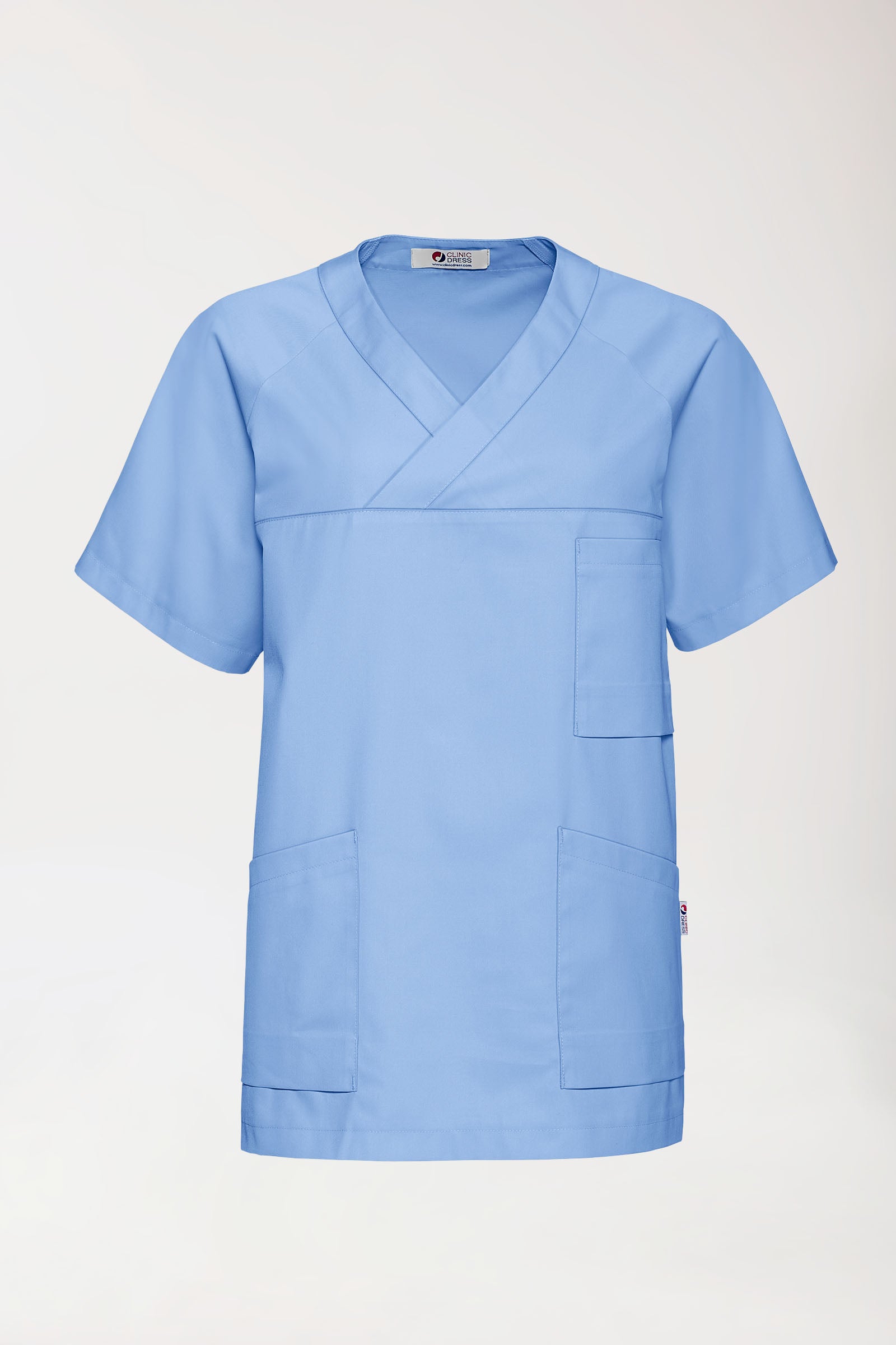 CORE Schlupfkasack Herren - V-Ausschnitt himmelblau