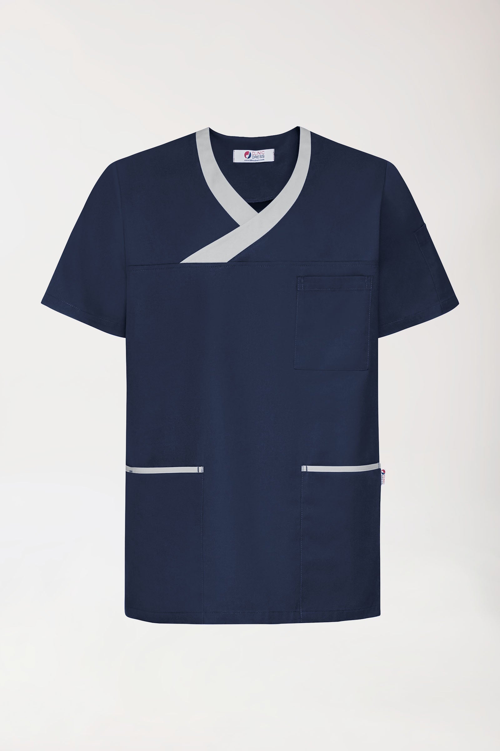 CORE Schlupfkasack Herren navy/grau, Vorderansicht